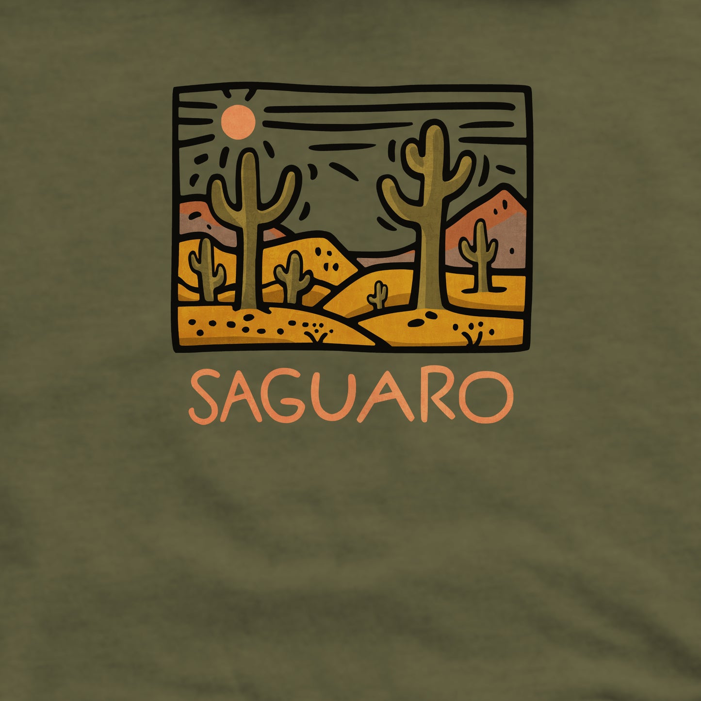 Saguaro National Park Crewneck Sweatshirt Adventure and Outdoors Themed Sweatshirt