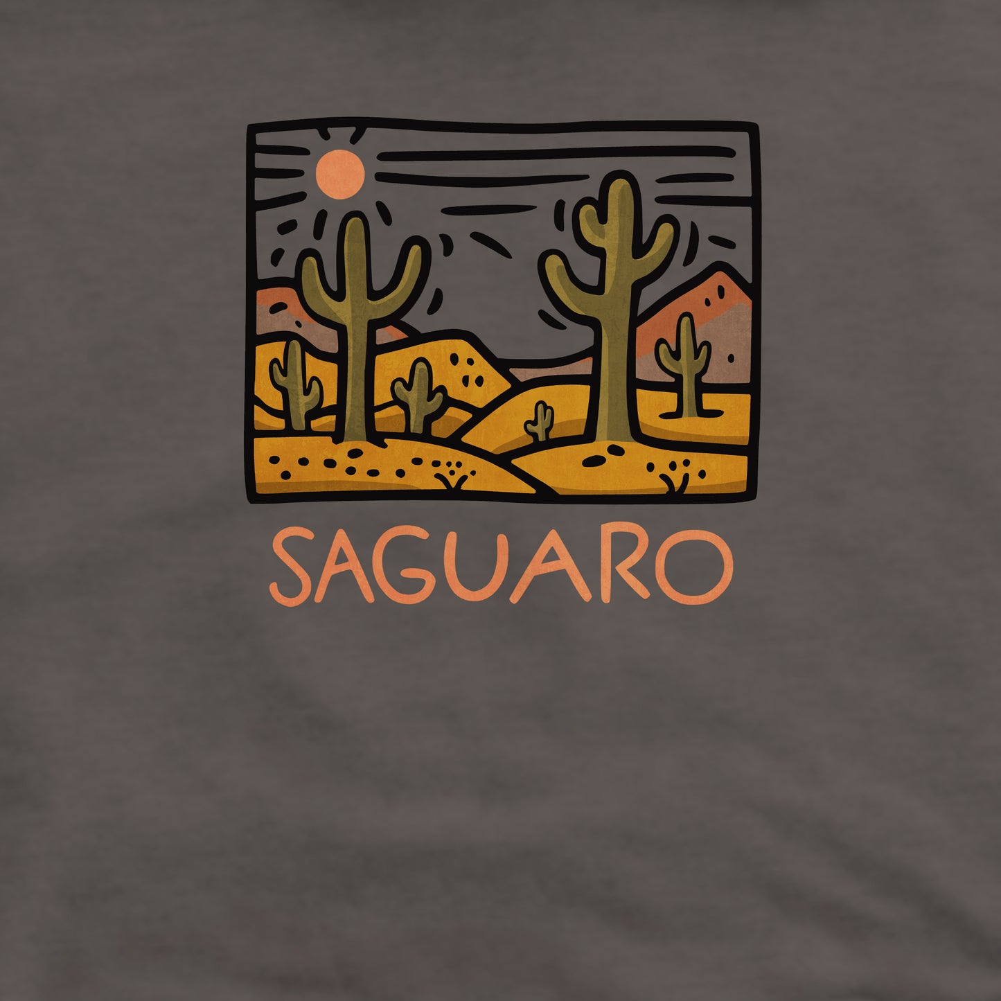 Saguaro National Park Crewneck Sweatshirt Adventure and Outdoors Themed Sweatshirt