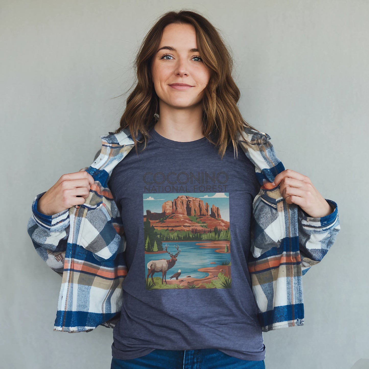 Coconino National Forest T-Shirt Adventure and Outdoors Themed T-Shirt
