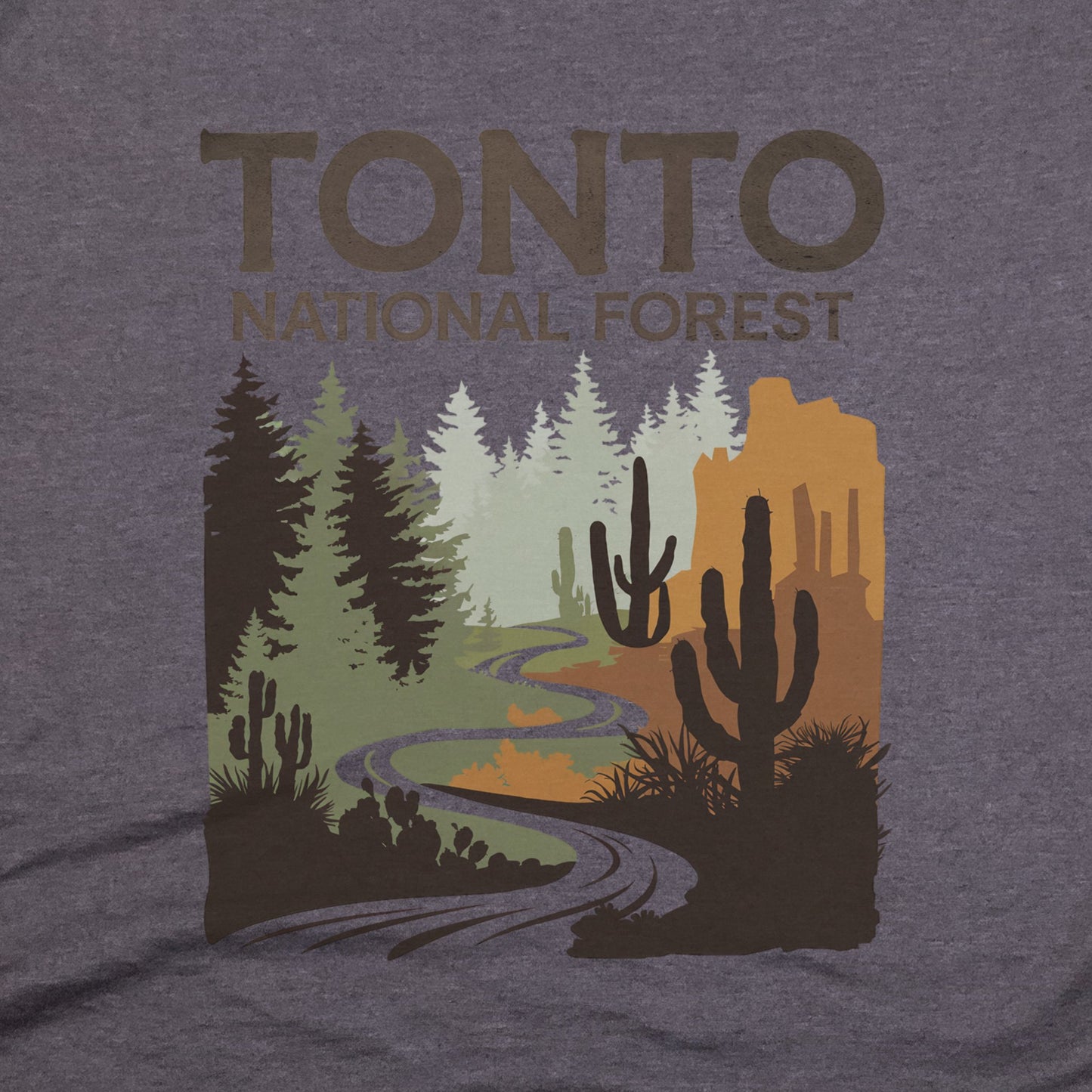 Tonto National Forest T-Shirt Adventure and Outdoors Themed T-Shirt