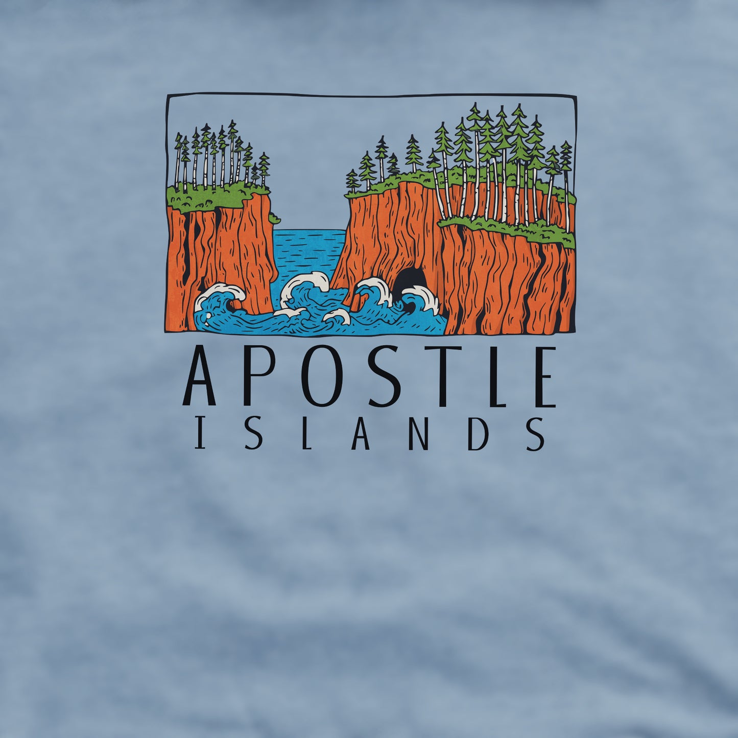 Apostle Islands National Lakeshore Crewneck Sweatshirt Adventure and Outdoors Themed Sweatshirt