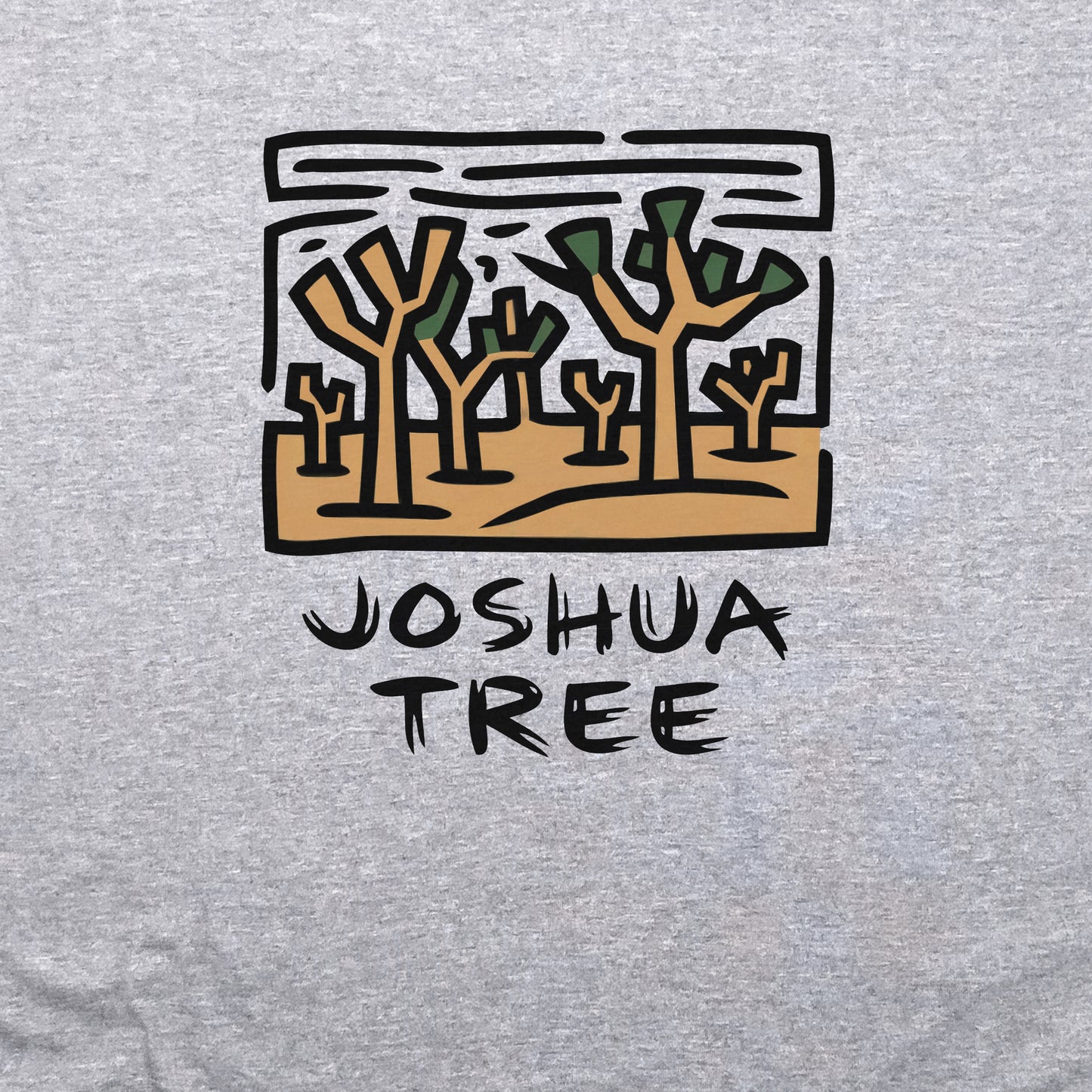Joshua Tree National Park Crewneck Sweatshirt Adventure and Outdoors Themed Sweatshirt