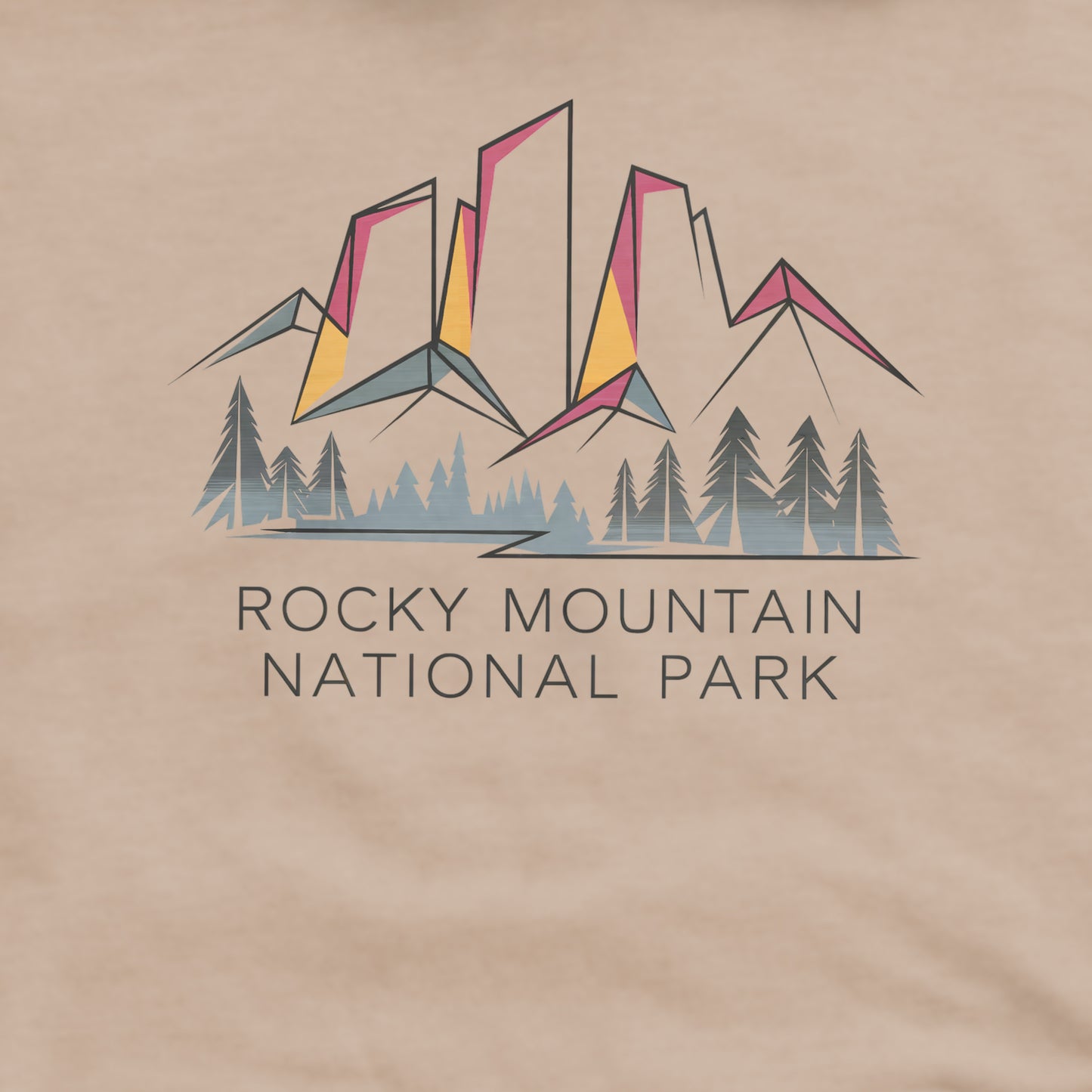 Rocky Mountain National Park Crewneck Sweatshirt Adventure and Outdoors Themed Sweatshirt