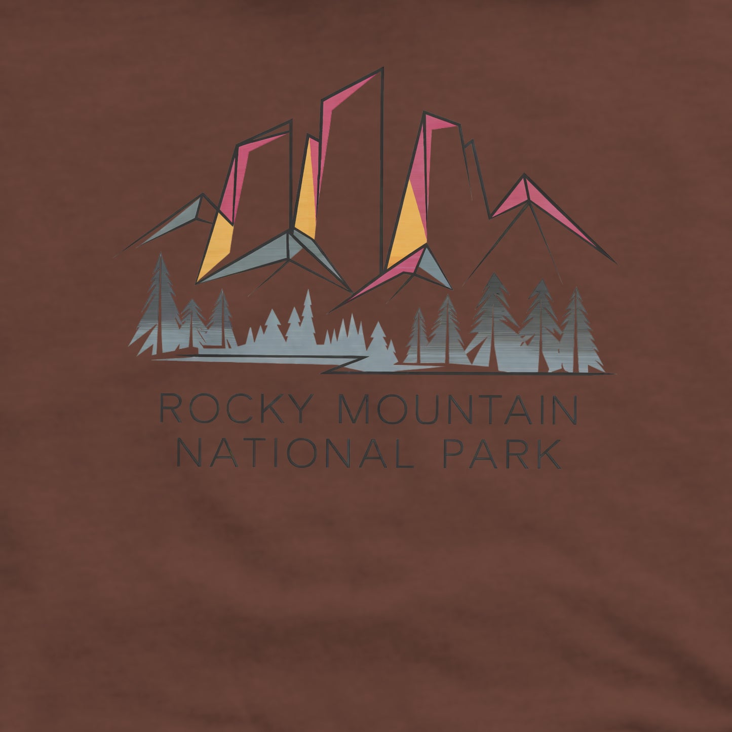 Rocky Mountain National Park Crewneck Sweatshirt Adventure and Outdoors Themed Sweatshirt