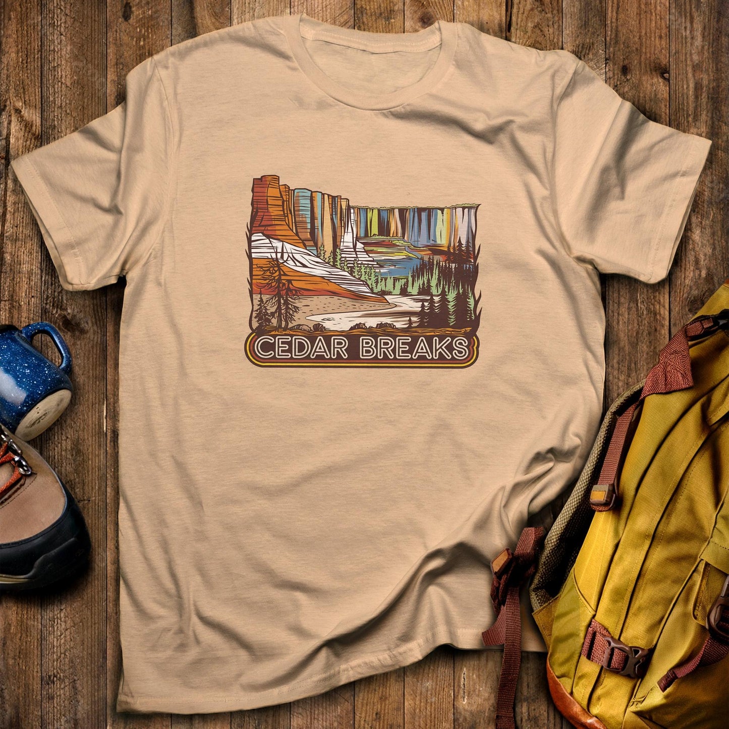 Cedar Breaks National Forest T-Shirt Sand Adventure and Outdoors Themed T-Shirt