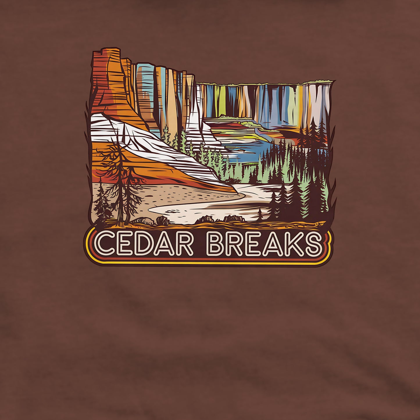 Cedar Breaks National Forest Sweatshirt Adventure and Outdoors Themed Sweatshirt