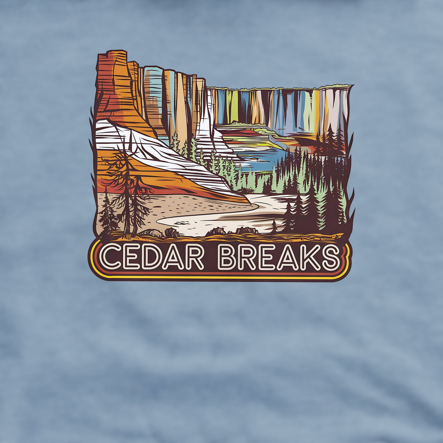 Cedar Breaks National Forest Sweatshirt Adventure and Outdoors Themed Sweatshirt