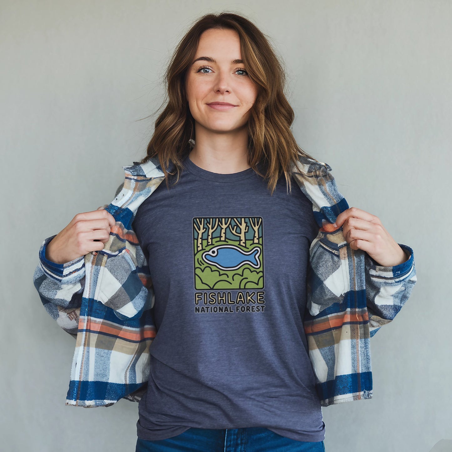 Fishlake National Forest T-Shirt Adventure and Outdoors Themed T-Shirt