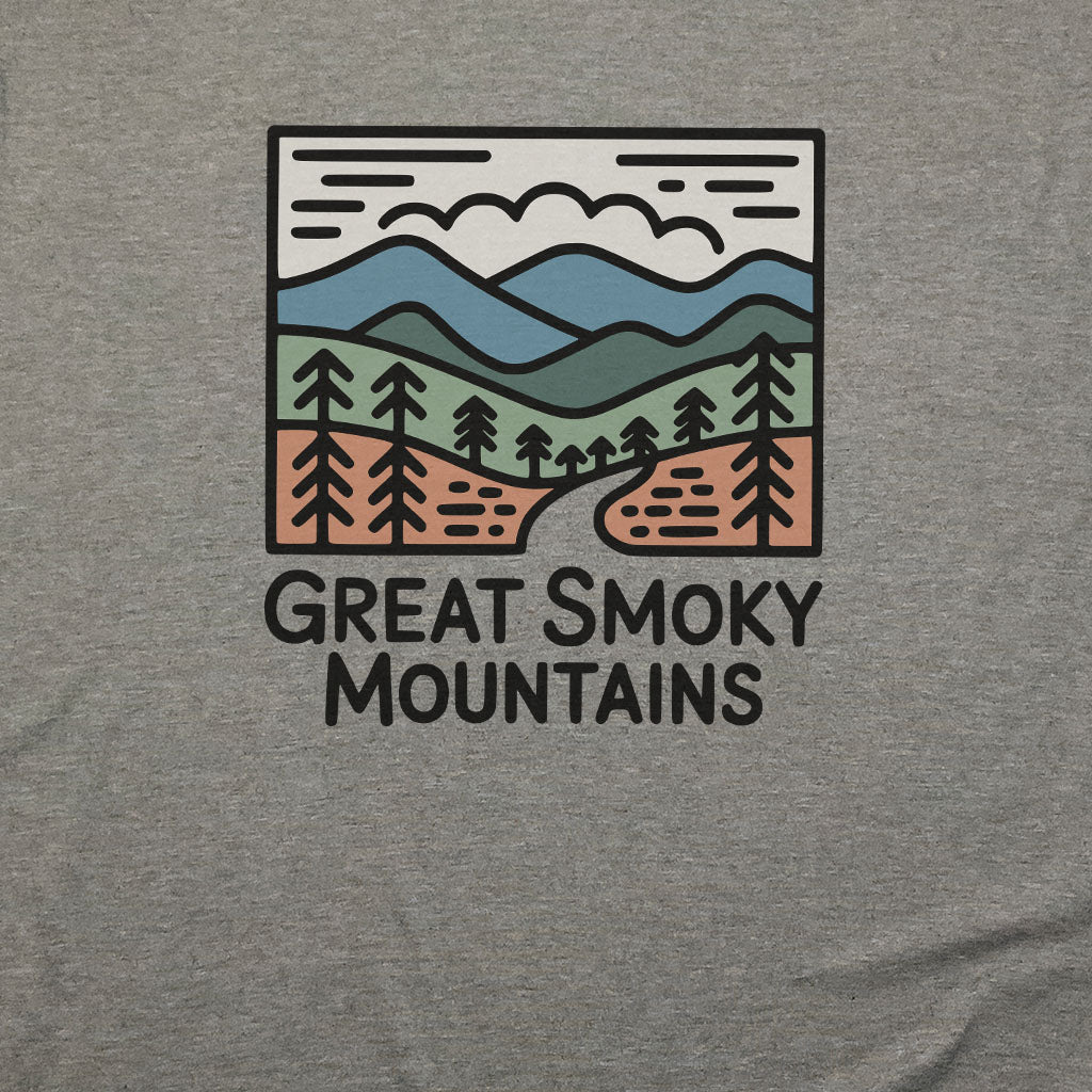 Great Smoky Mountains National Park T-Shirt Adventure and Outdoors Themed T-Shirt