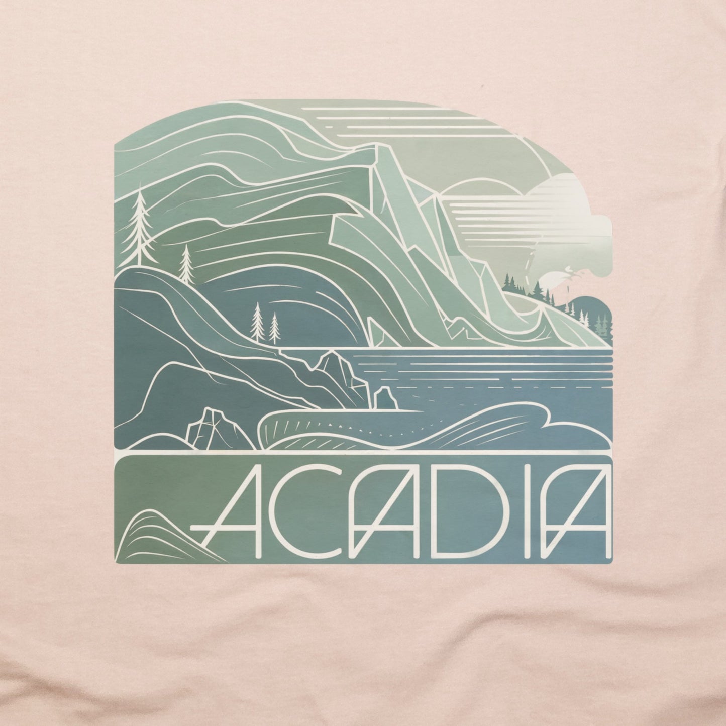 Acadia National Park T-Shirt Adventure and Outdoors Themed T-Shirt