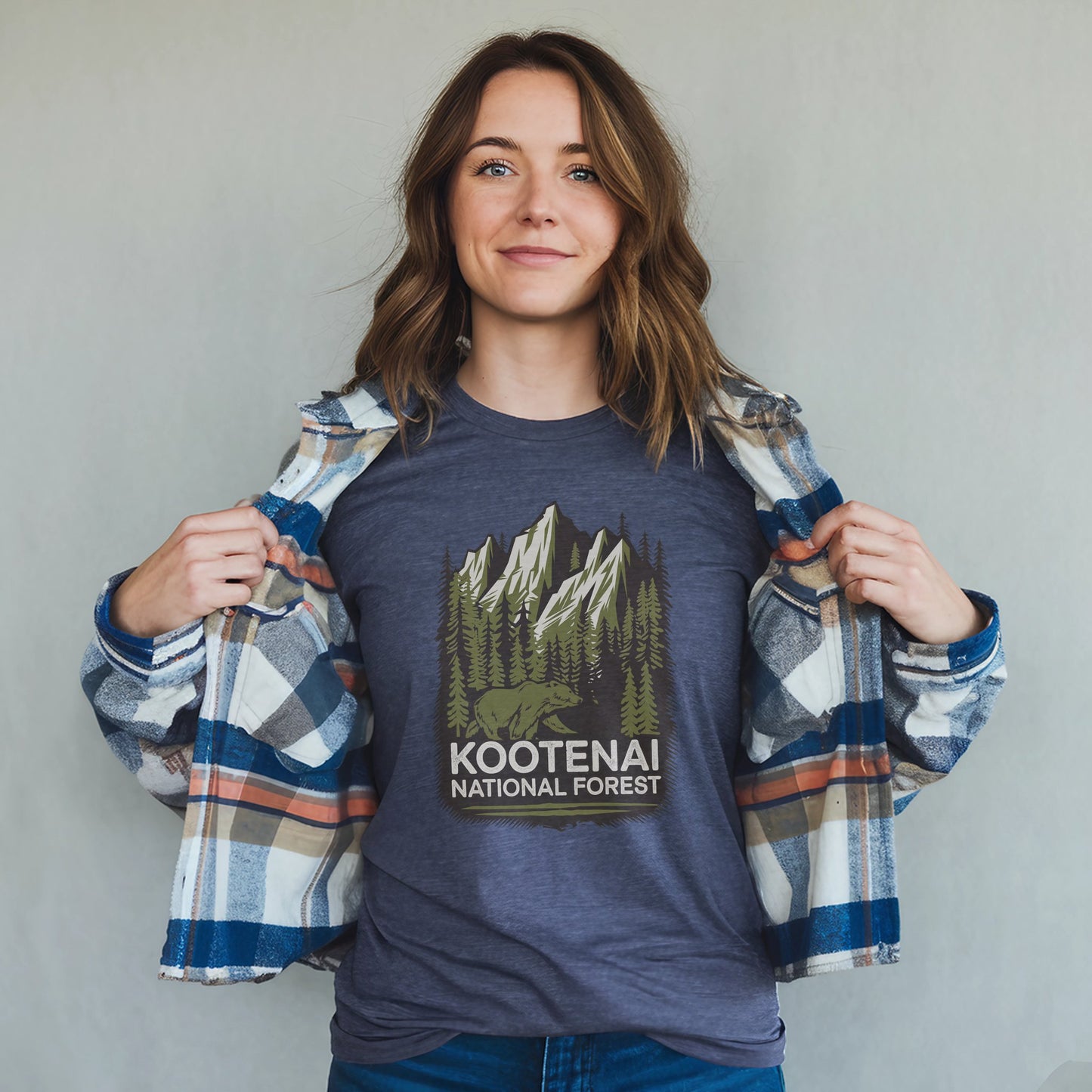 Kootenai National Forest T-Shirt Adventure and Outdoors Themed T-Shirt