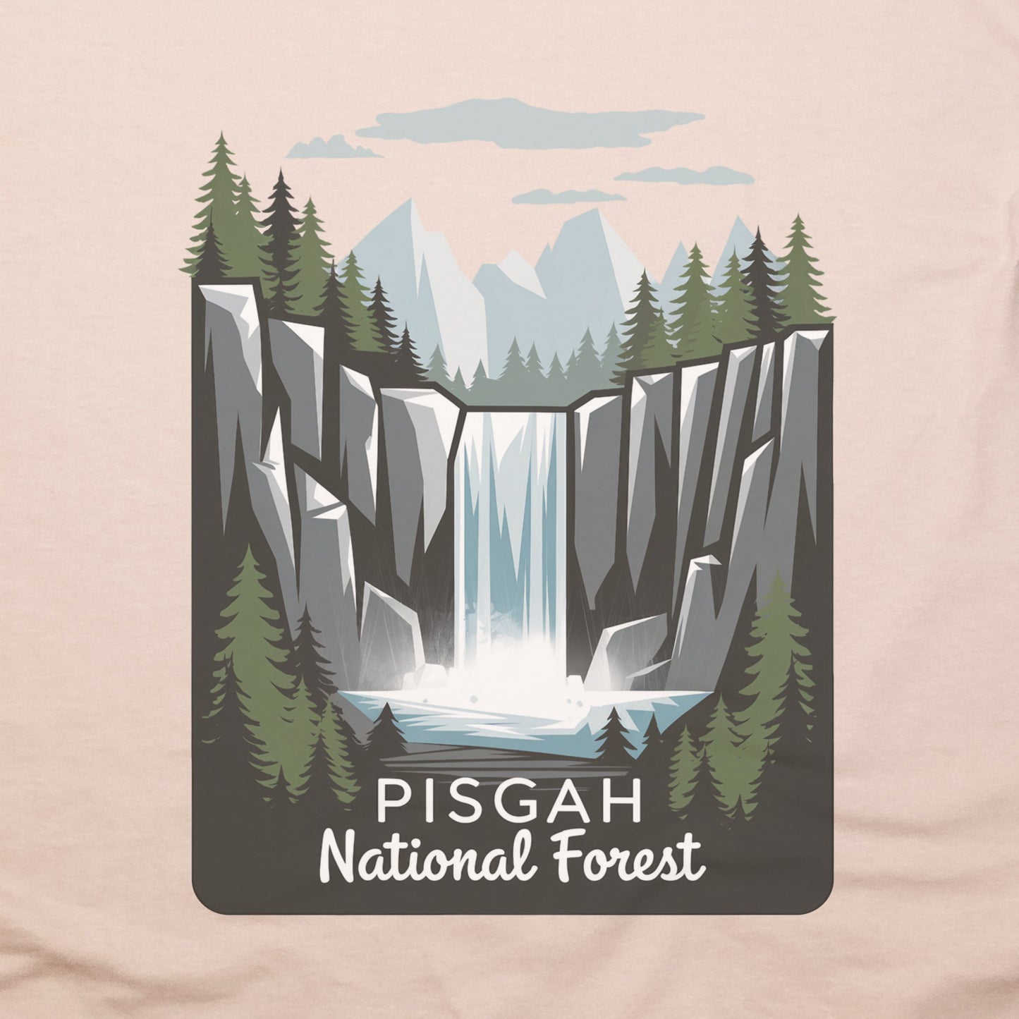 Pisgah National Forest T-Shirt Adventure and Outdoors Themed T-Shirt