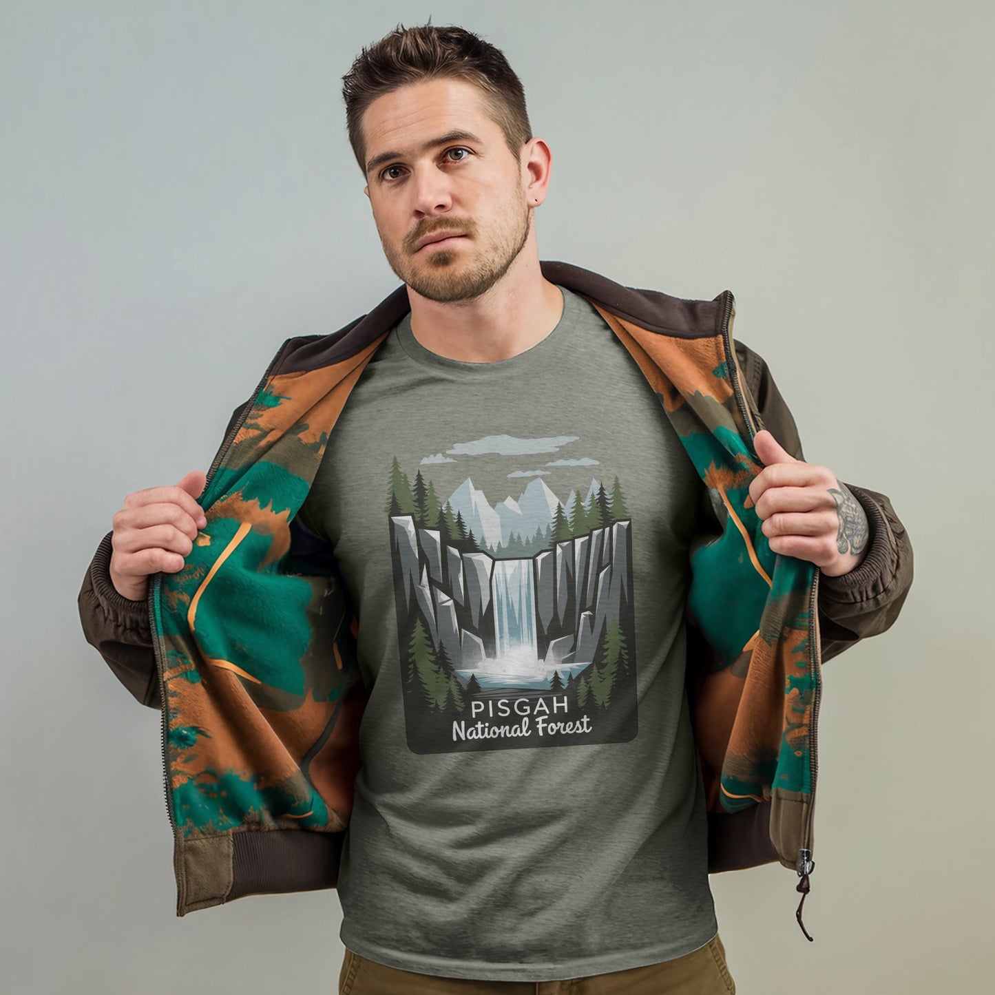 Pisgah National Forest T-Shirt Adventure and Outdoors Themed T-Shirt