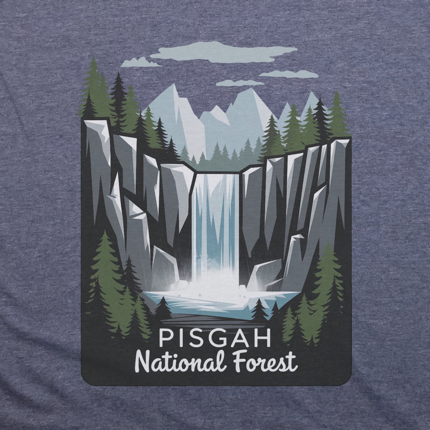 Pisgah National Forest T-Shirt Adventure and Outdoors Themed T-Shirt