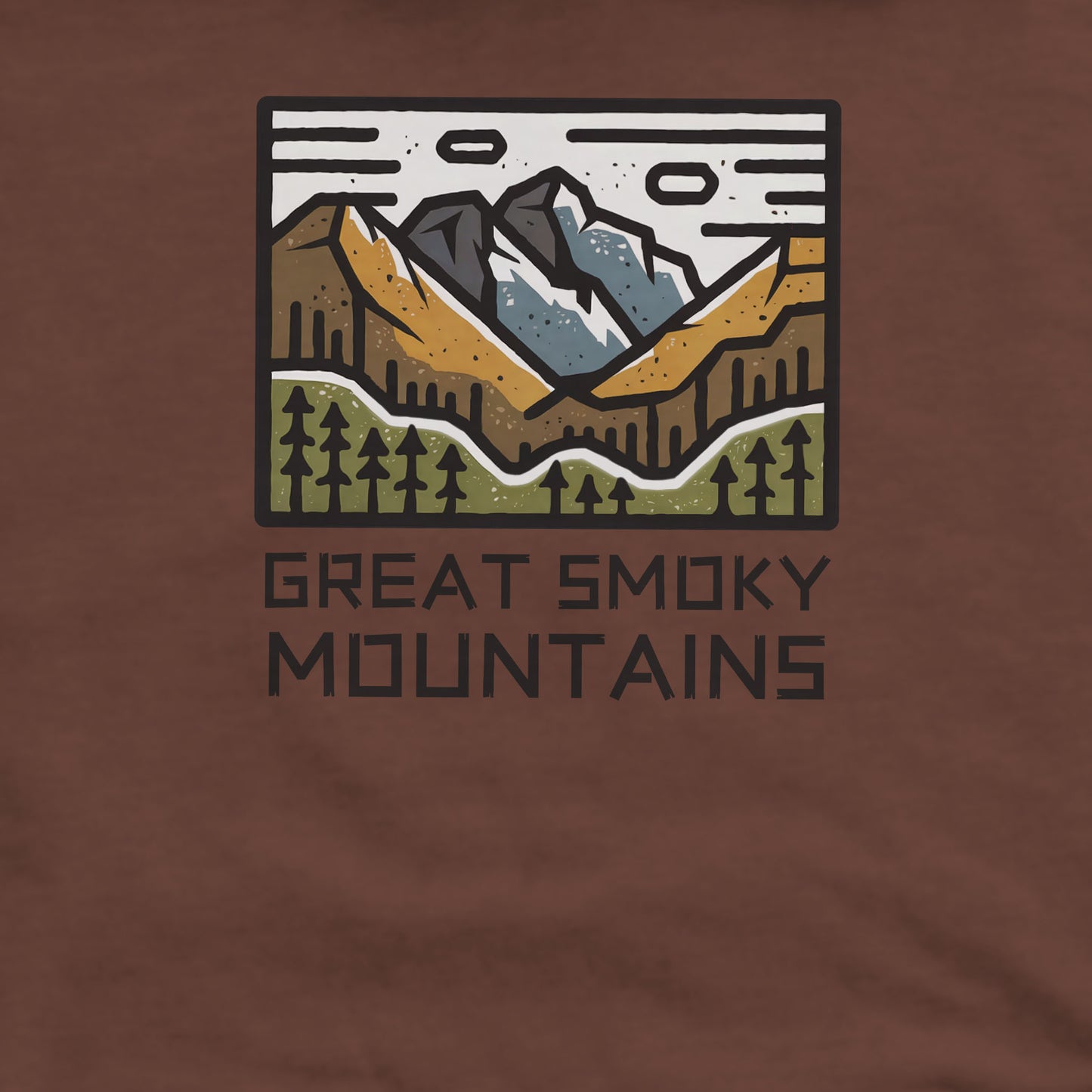 Great Smoky Mountains National Park Crewneck Sweatshirt Adventure and Outdoors Themed Sweatshirt