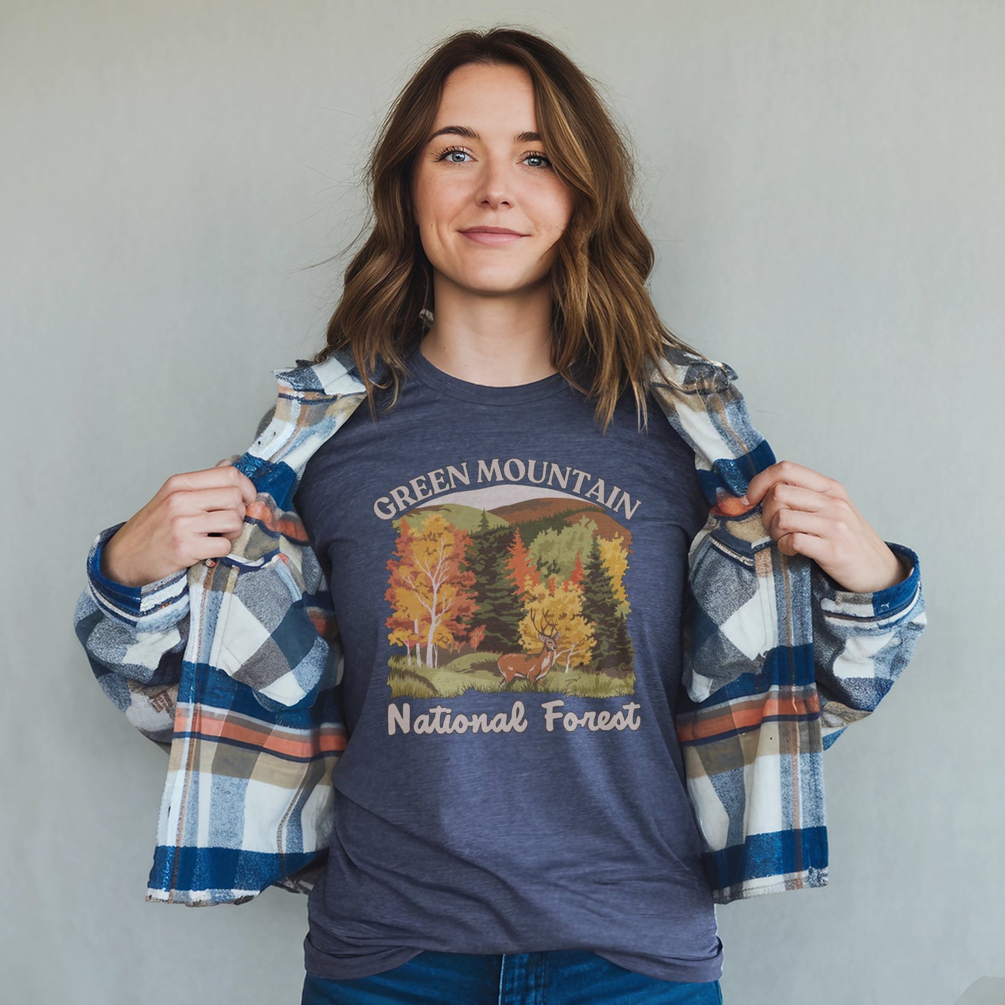 Green Mountain National Forest T-Shirt Adventure and Outdoors Themed T-Shirt