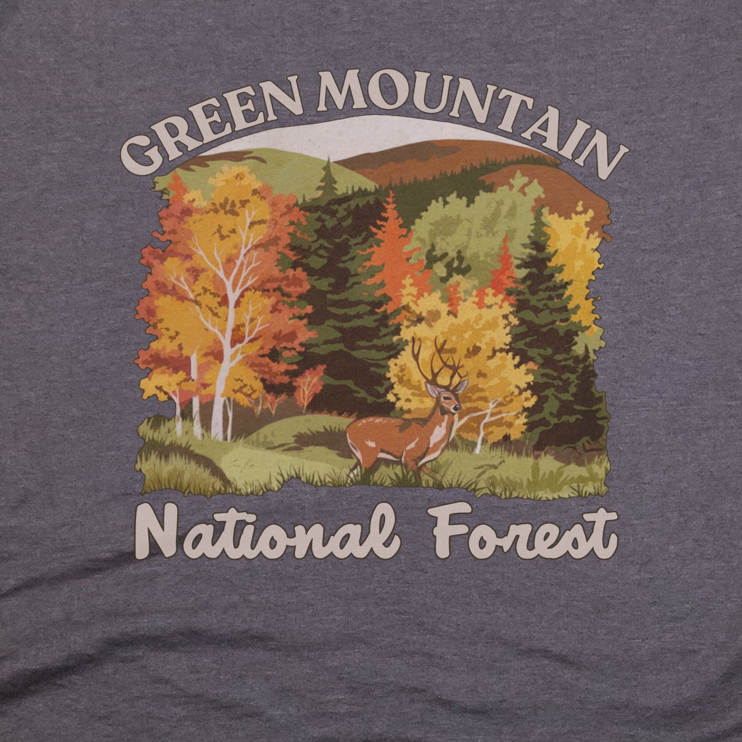 Green Mountain National Forest T-Shirt Adventure and Outdoors Themed T-Shirt