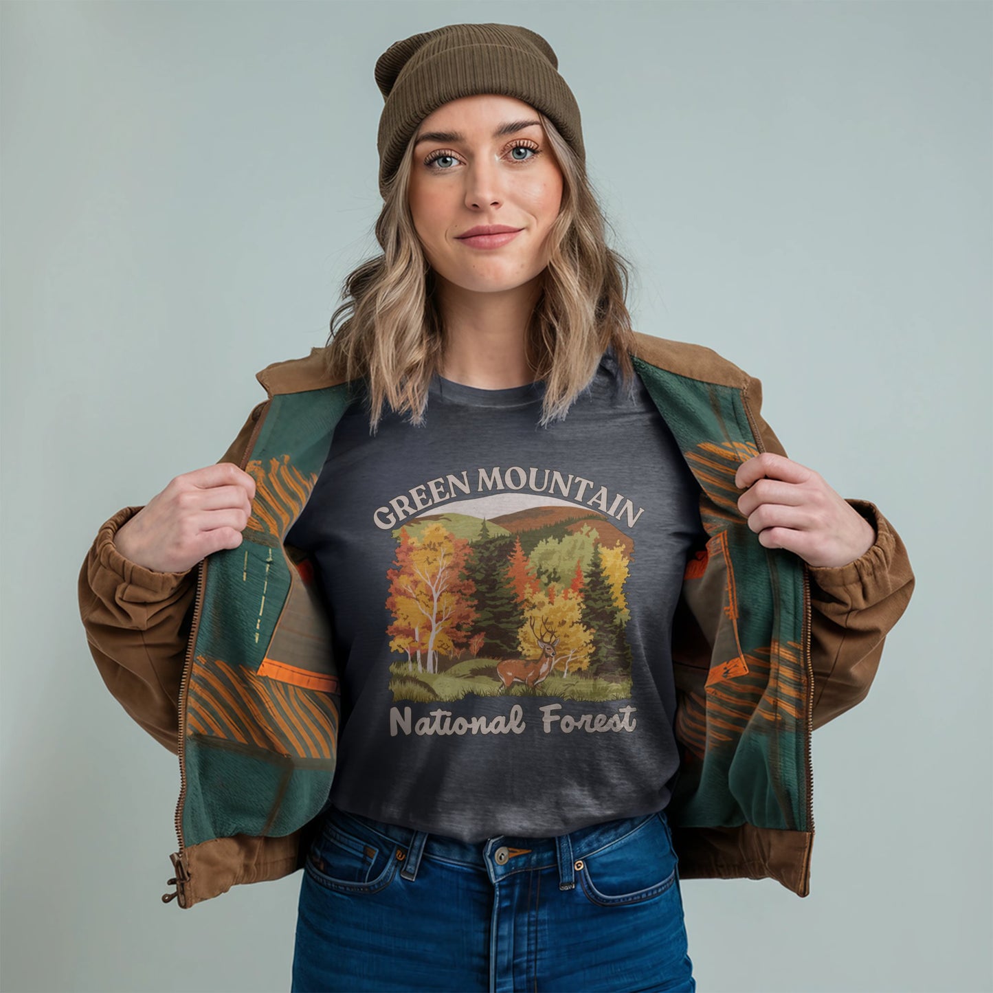 Green Mountain National Forest T-Shirt Adventure and Outdoors Themed T-Shirt
