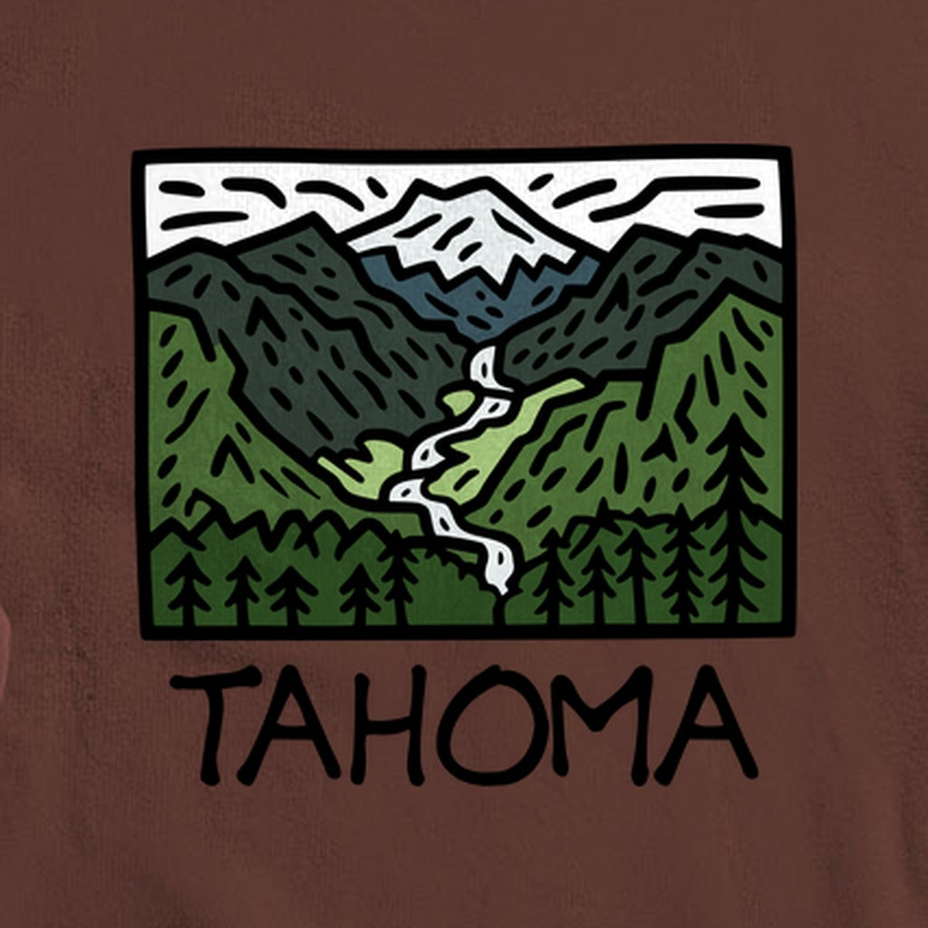Tahoma Washington Crewneck Sweatshirt
