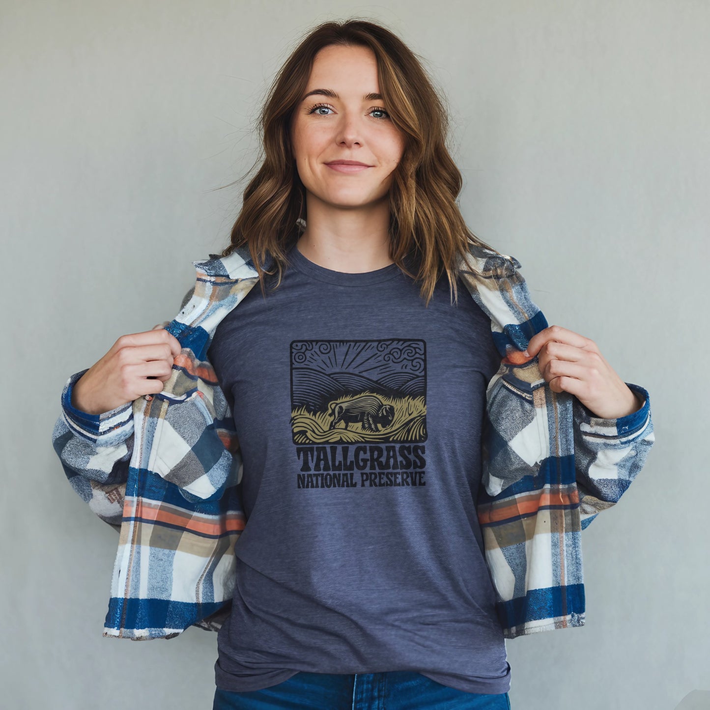 Tallgrass National Preserve T-Shirt Adventure and Outdoors Themed T-Shirt