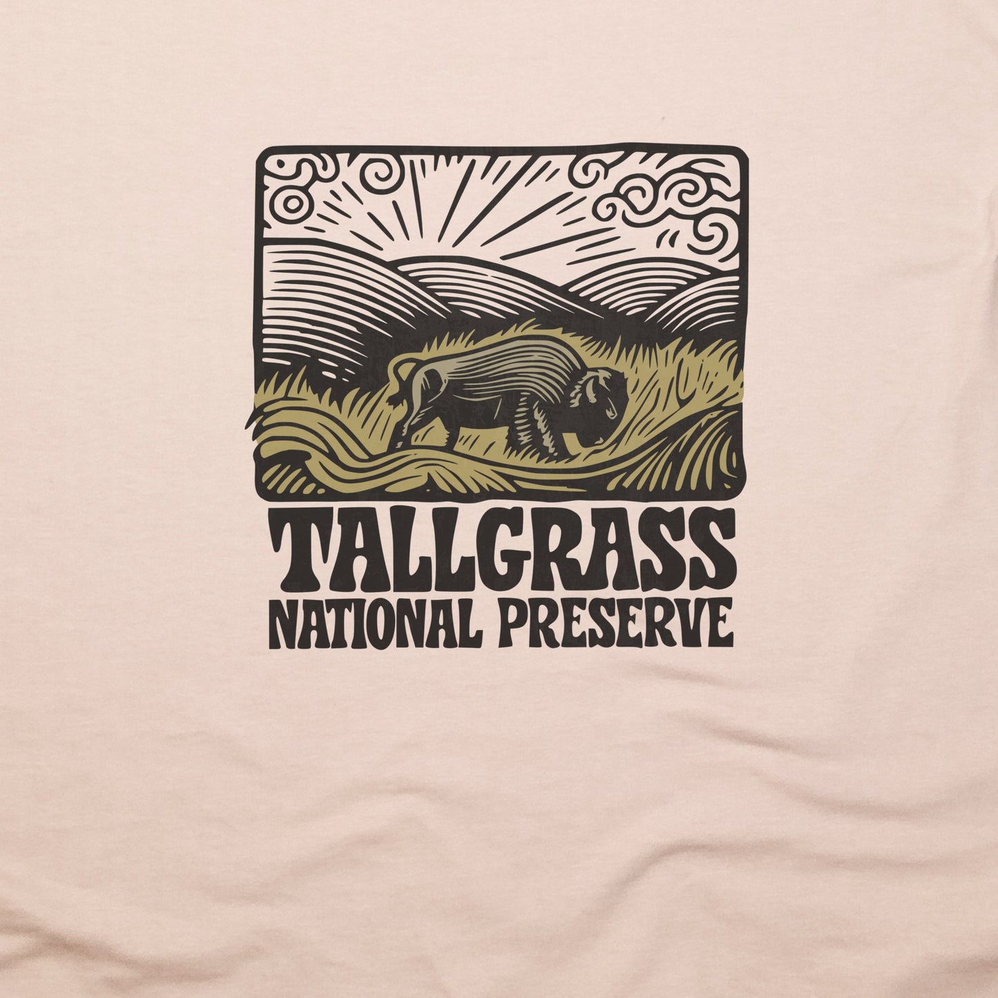 Tallgrass National Preserve T-Shirt Adventure and Outdoors Themed T-Shirt