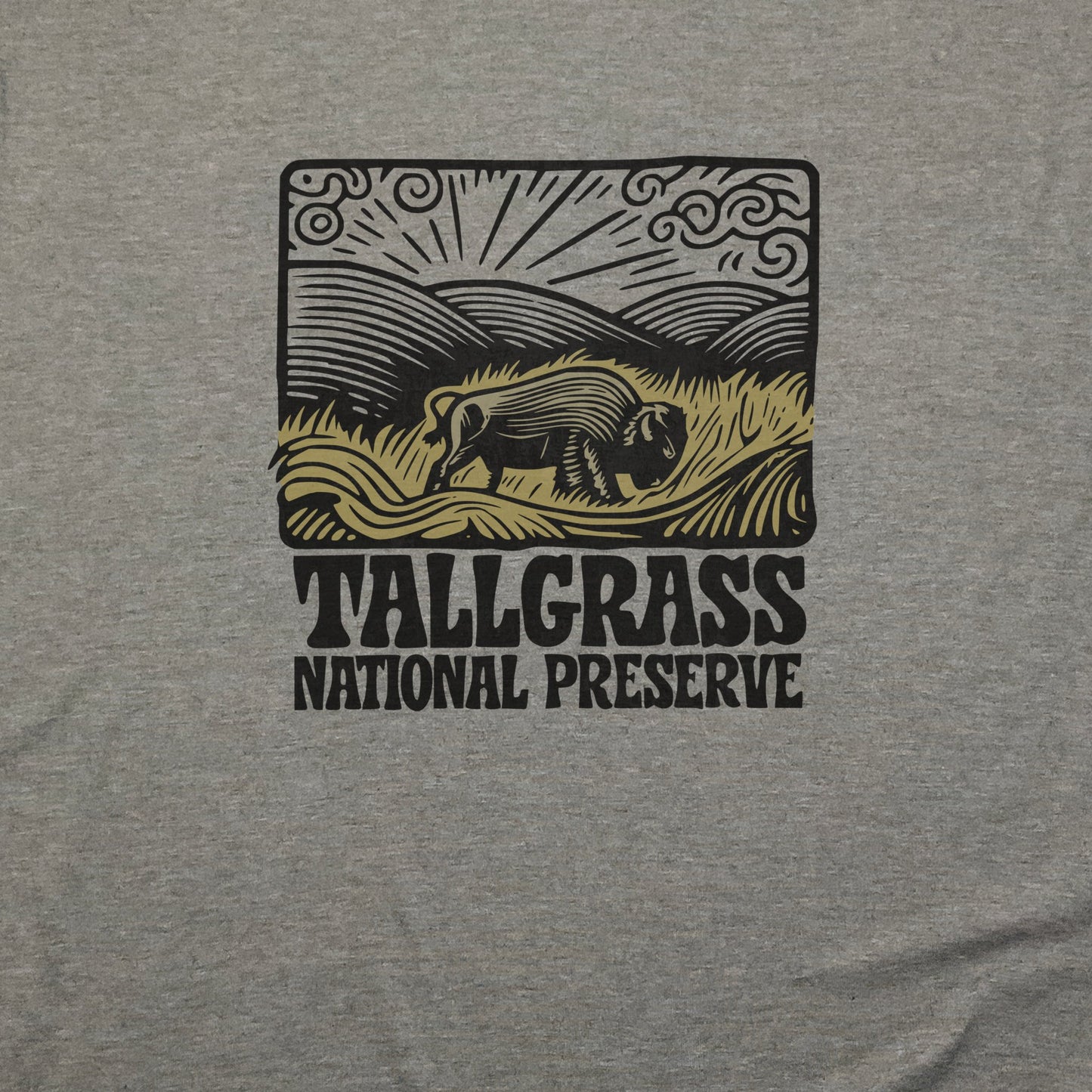 Tallgrass National Preserve T-Shirt Adventure and Outdoors Themed T-Shirt