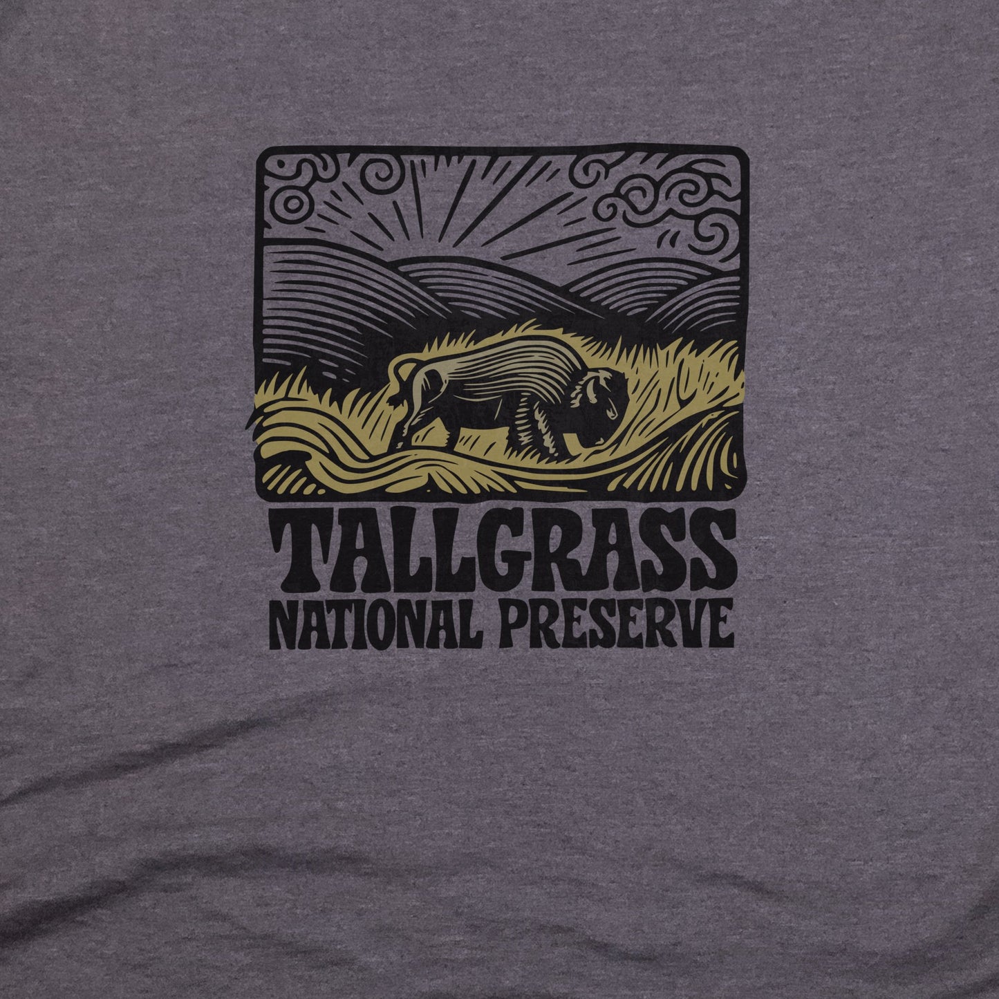 Tallgrass National Preserve T-Shirt Adventure and Outdoors Themed T-Shirt