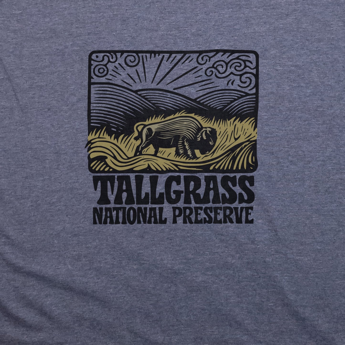 Tallgrass National Preserve T-Shirt Adventure and Outdoors Themed T-Shirt
