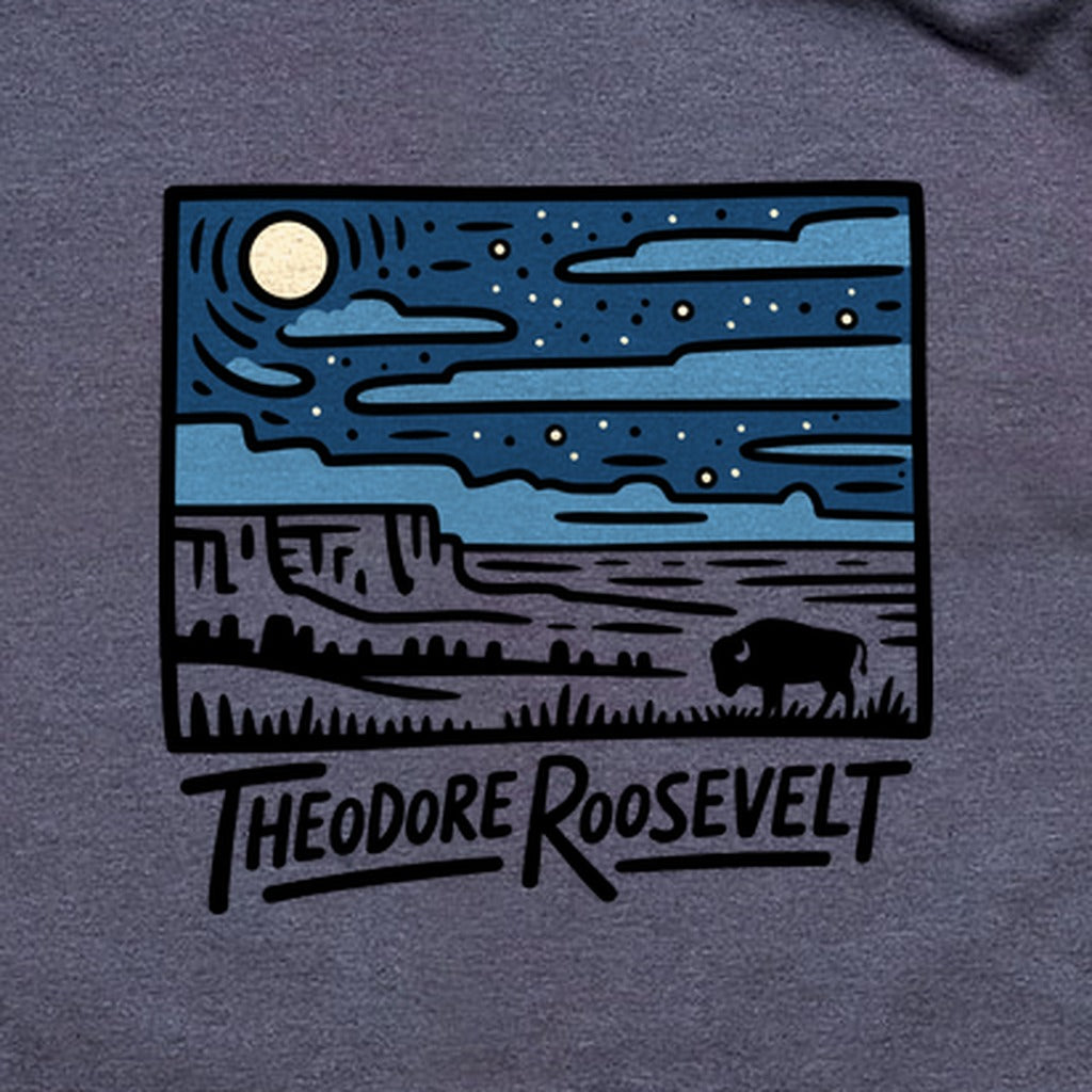 Theodore Roosevelt National Park at Night T-Shirt