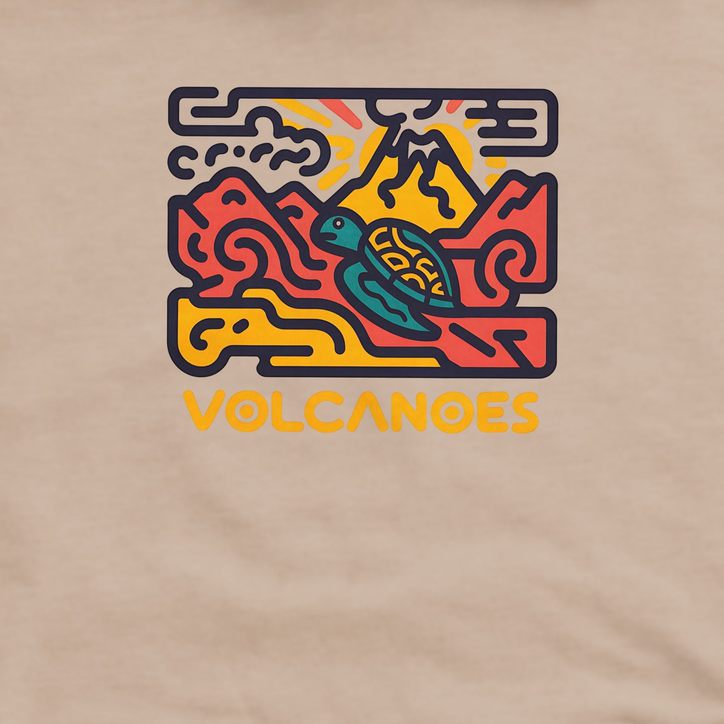 Hawai'i Volcanoes National Park Crewneck Sweatshirt Adventure and Outdoors Themed Sweatshirt