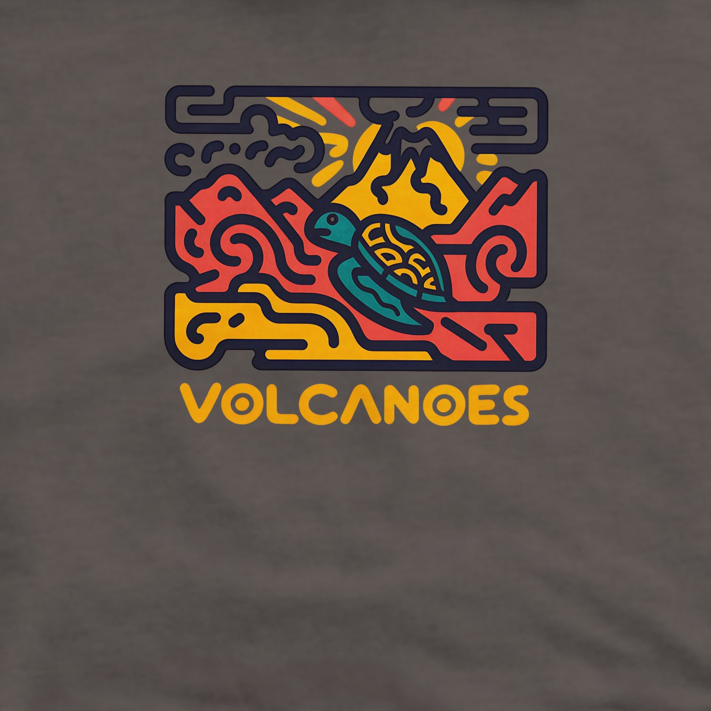 Hawai'i Volcanoes National Park Crewneck Sweatshirt Adventure and Outdoors Themed Sweatshirt