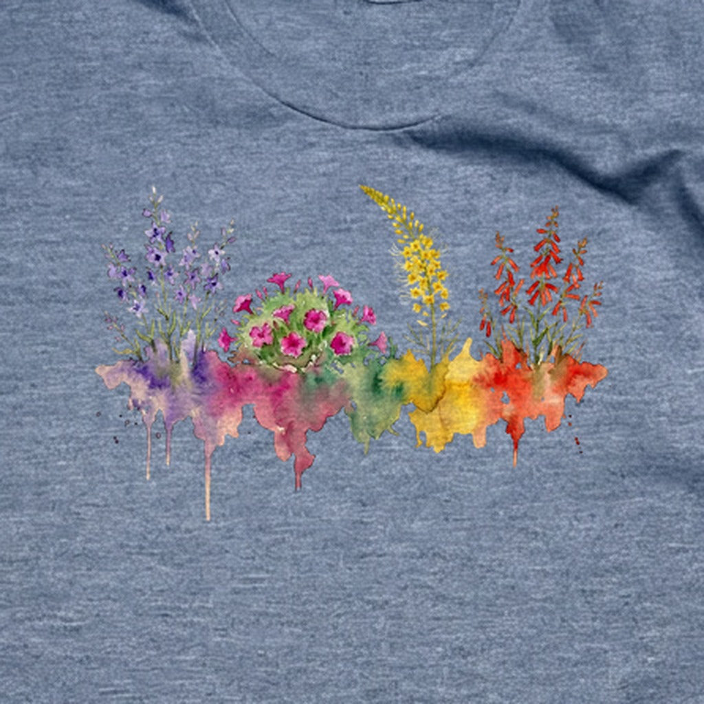 Watercolor Arches Wildflowers T-Shirt