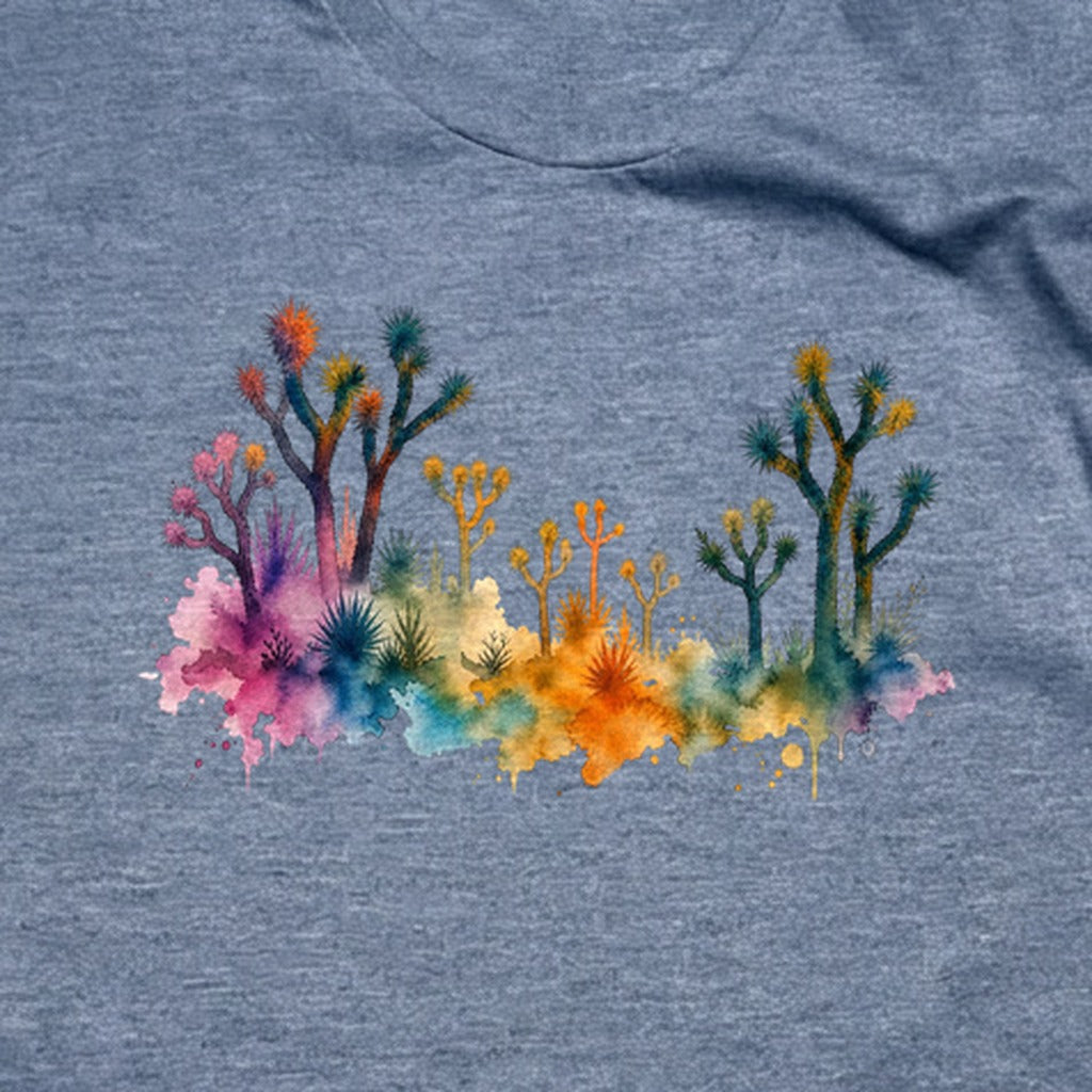 Watercolor Joshua Tree National Park T-Shirt