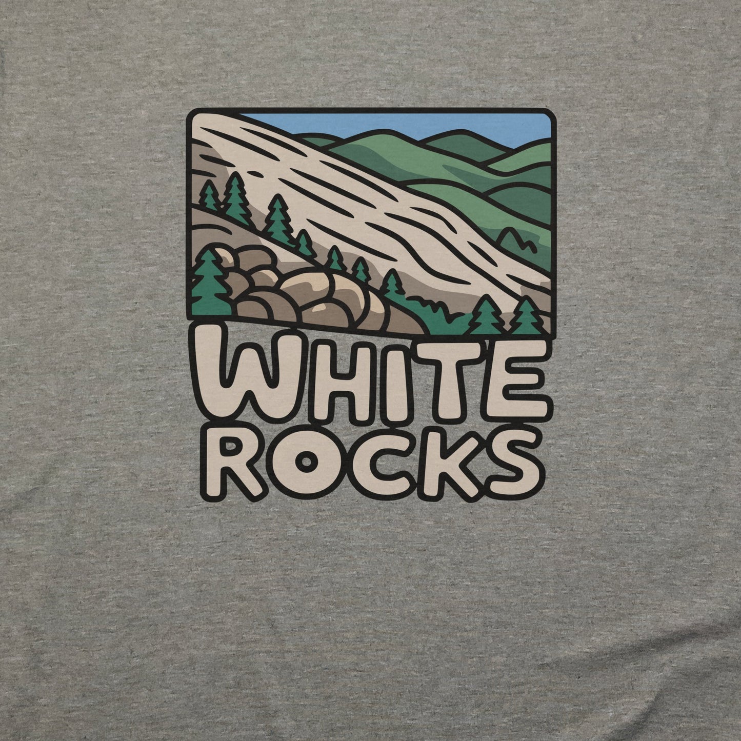 White Rocks National Recreation Area T-Shirt Adventure and Outdoors Themed T-Shirt