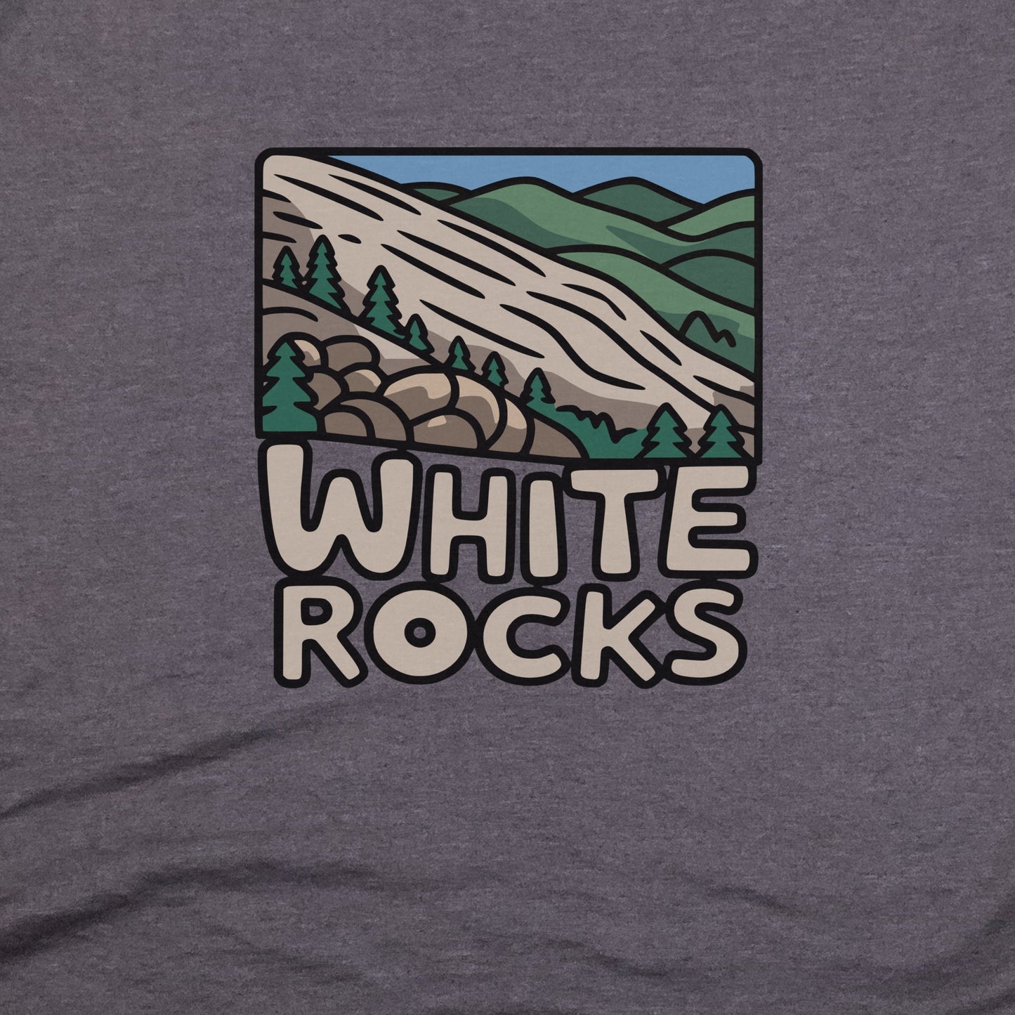 White Rocks National Recreation Area T-Shirt Adventure and Outdoors Themed T-Shirt