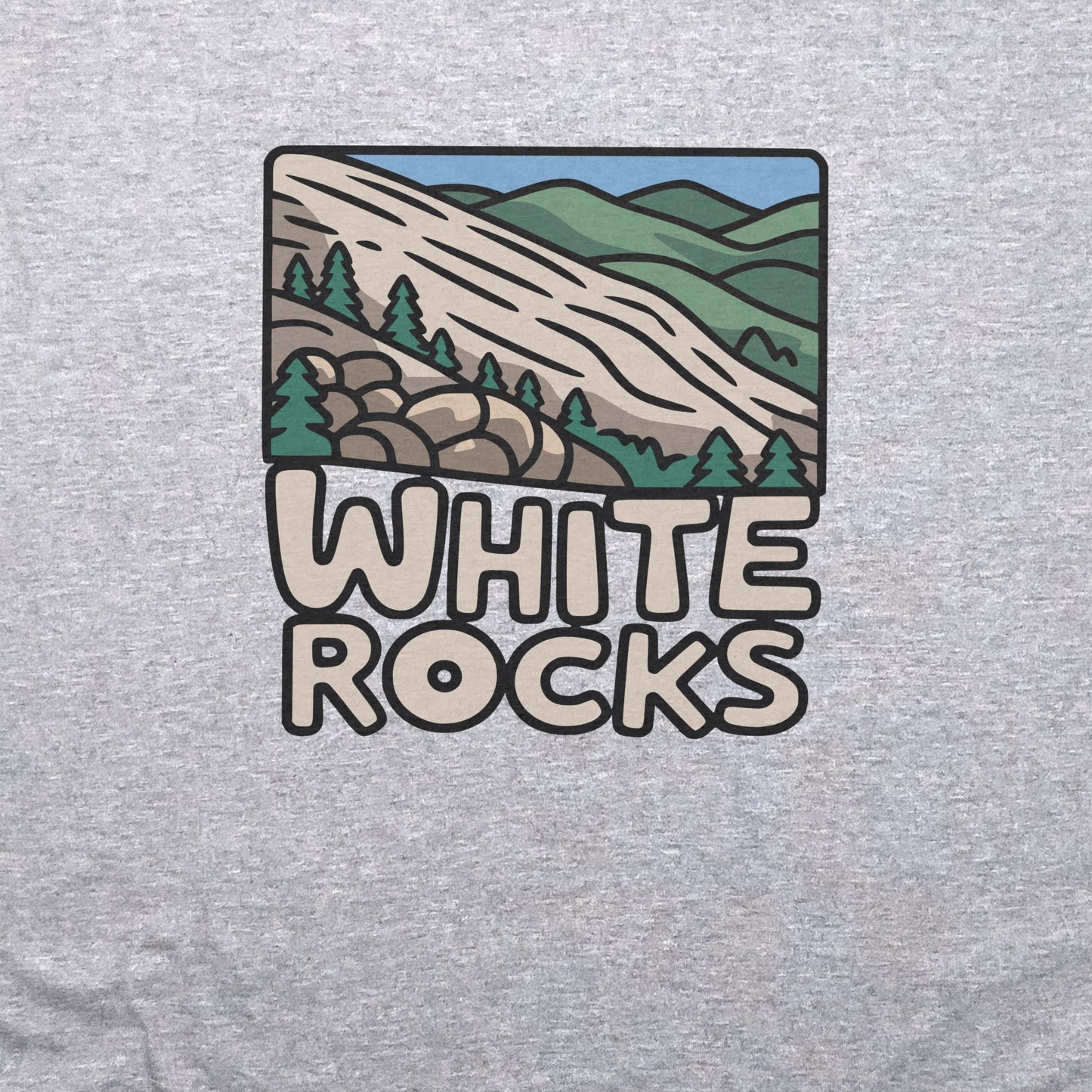 White Rocks National Recreation Area T-Shirt Adventure and Outdoors Themed T-Shirt