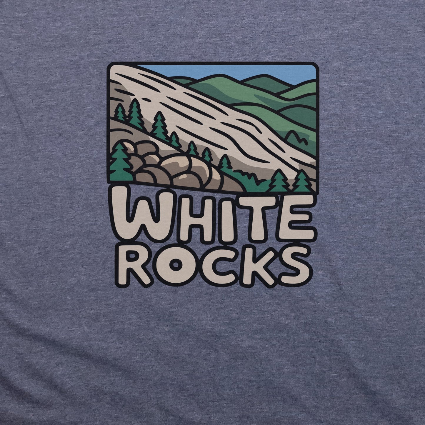 White Rocks National Recreation Area T-Shirt Adventure and Outdoors Themed T-Shirt