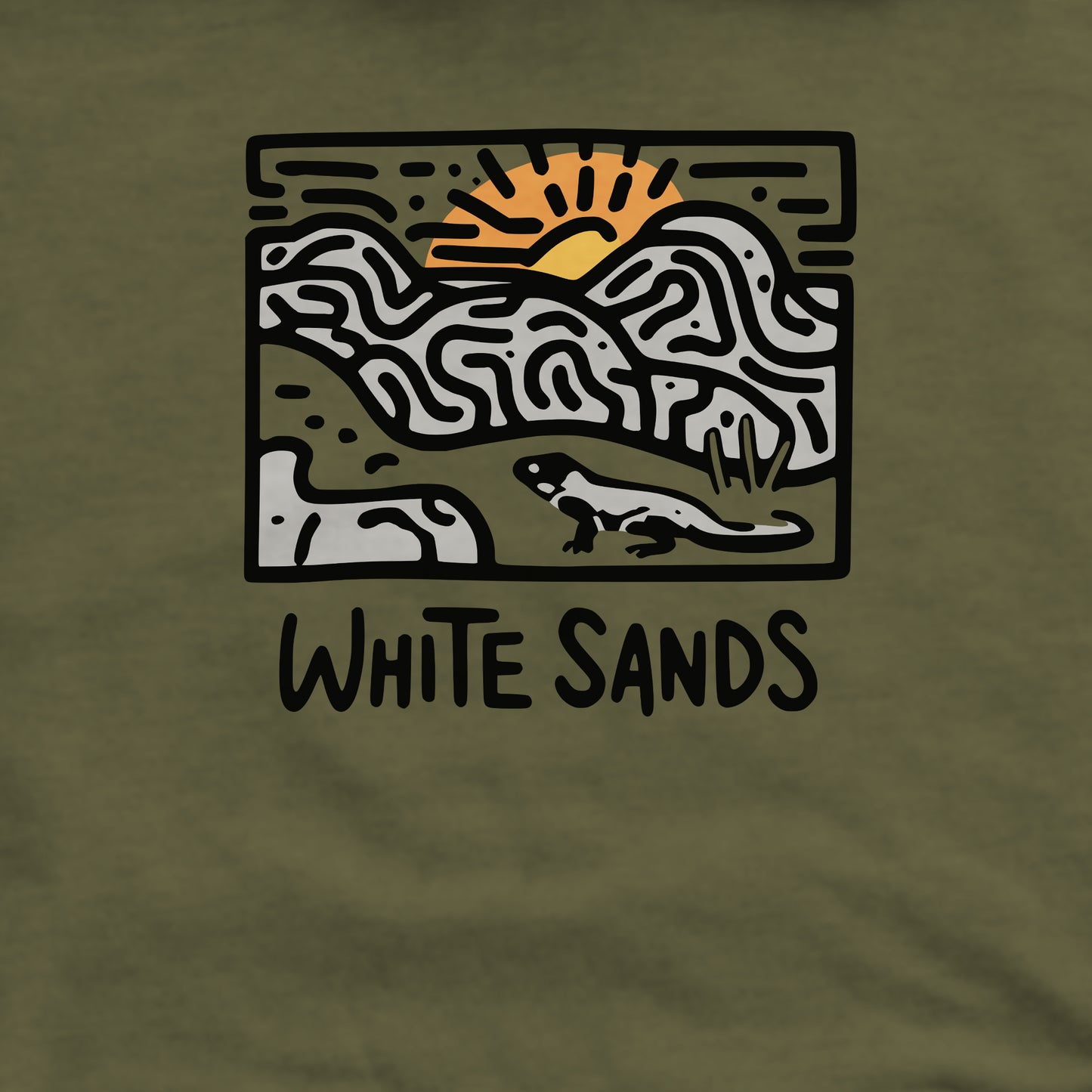 White Sands National Park Crewneck Sweatshirt Adventure and Outdoors Themed Sweatshirt