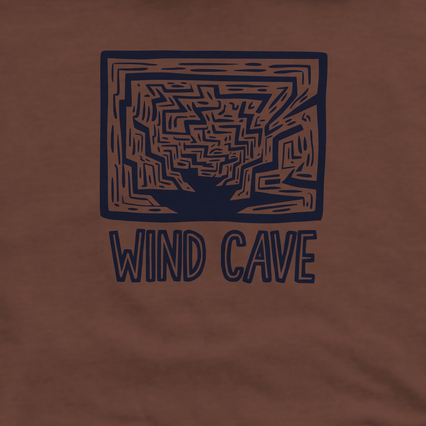 Wind Cave National Park Crewneck Sweatshirt Adventure and Outdoors Themed Sweatshirt