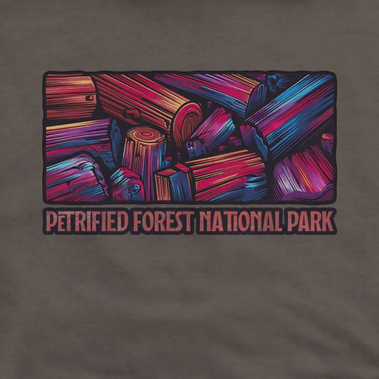 Petrified Forest National Park Hoodie Adventure and Outdoors Themed Hoodie