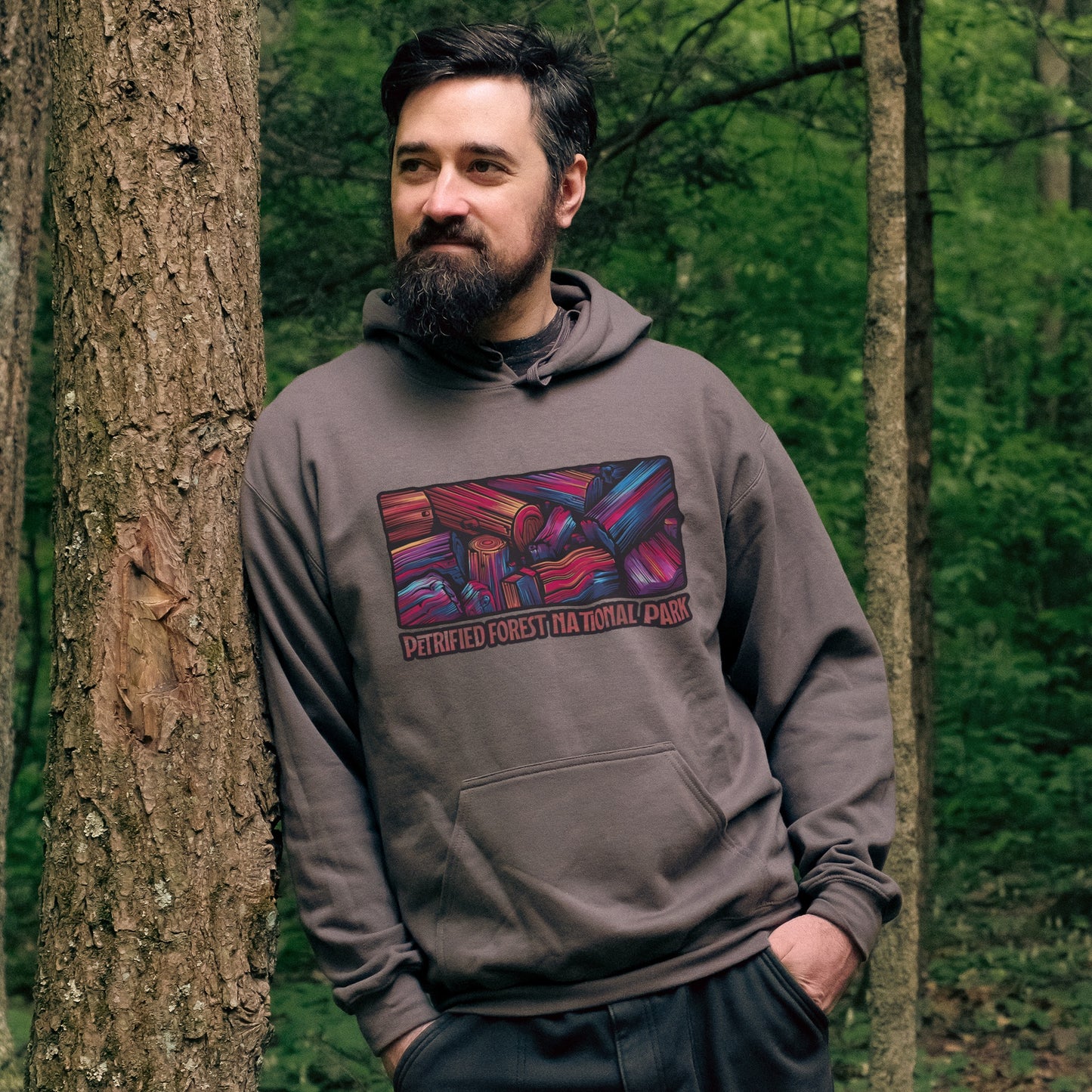 Petrified Forest National Park Hoodie Adventure and Outdoors Themed Hoodie
