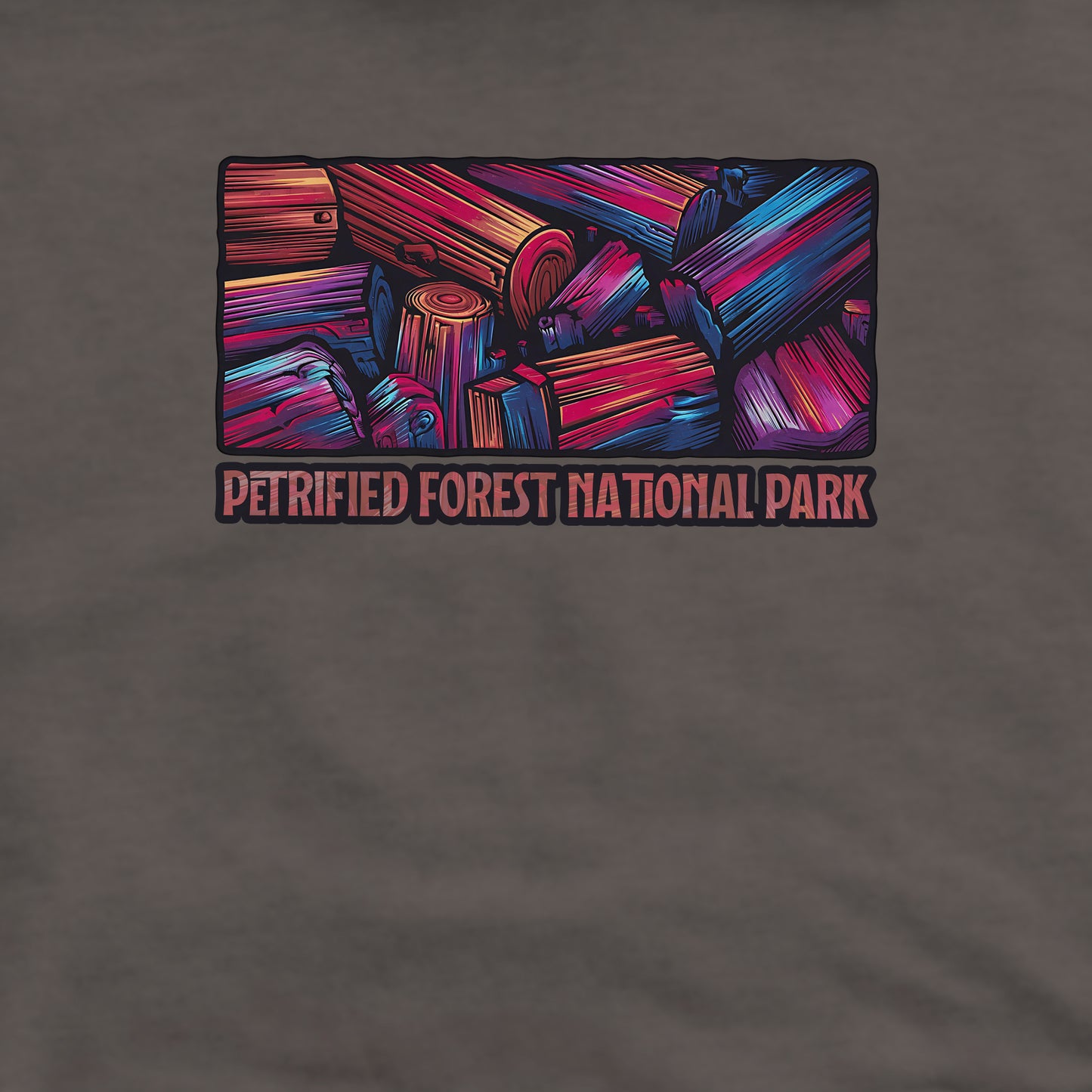 Petrified Forest National Park Crewneck Sweatshirt Adventure and Outdoors Themed Sweatshirt