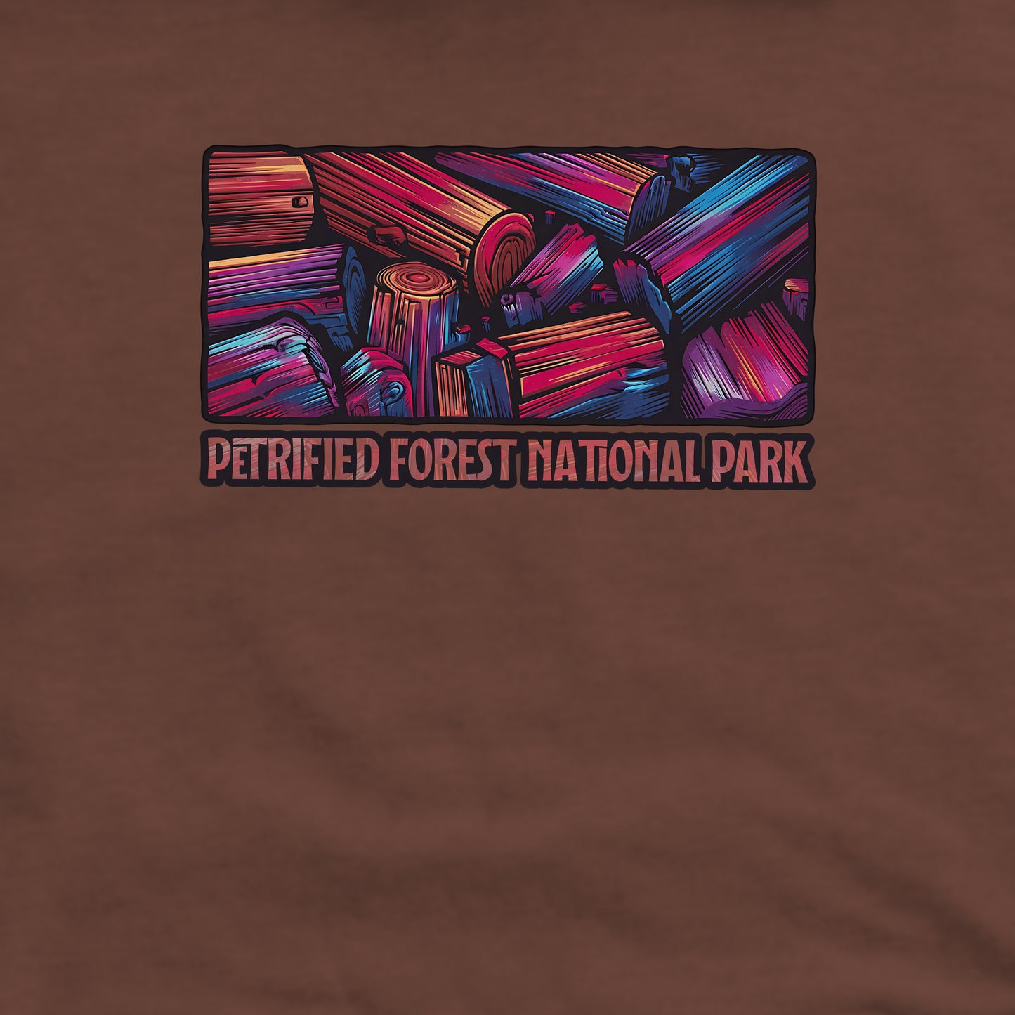 Petrified Forest National Park Crewneck Sweatshirt Adventure and Outdoors Themed Sweatshirt