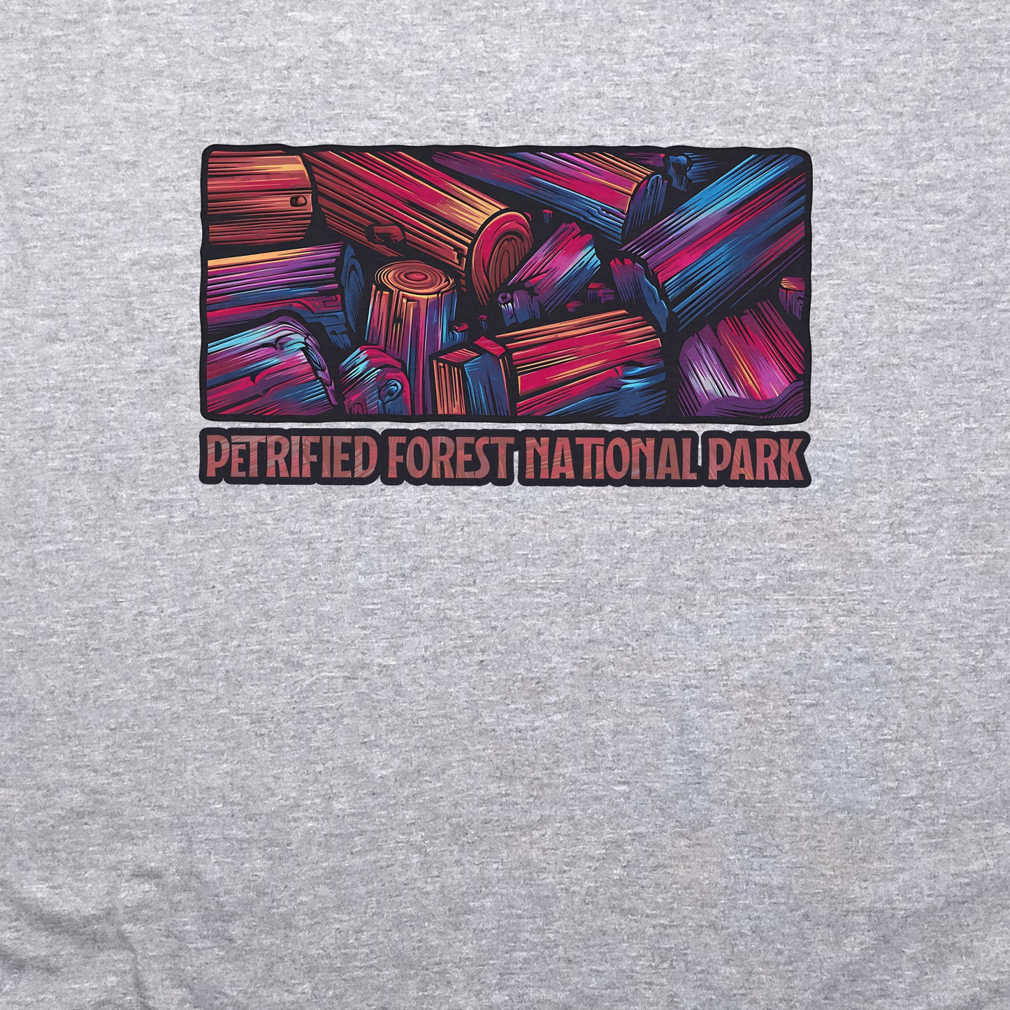 Petrified Forest National Park Crewneck Sweatshirt Adventure and Outdoors Themed Sweatshirt