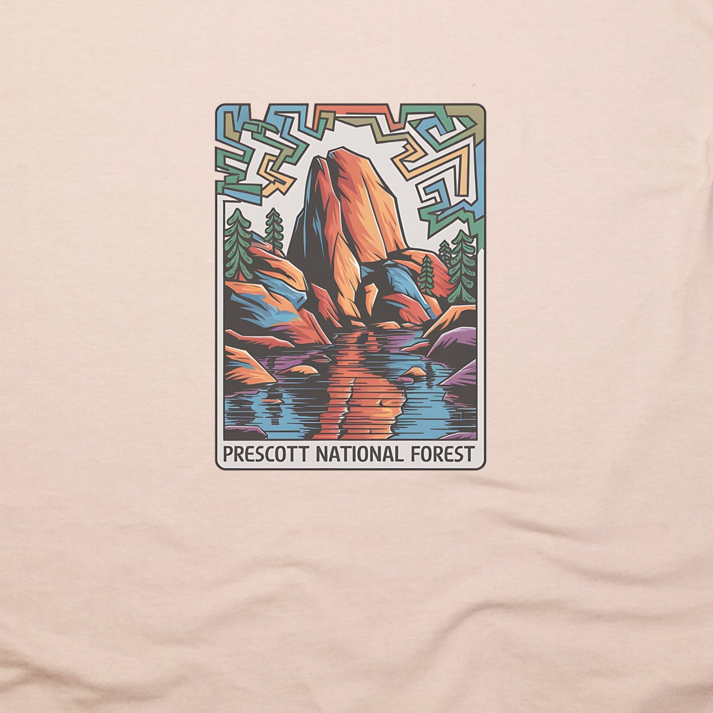 Prescott National Forest T-Shirt Adventure and Outdoors Themed T-Shirt