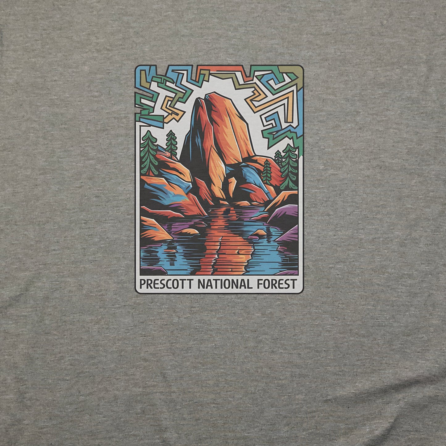 Prescott National Forest T-Shirt Adventure and Outdoors Themed T-Shirt