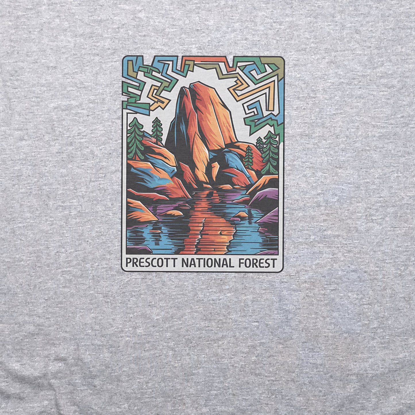 Prescott National Forest T-Shirt Adventure and Outdoors Themed T-Shirt