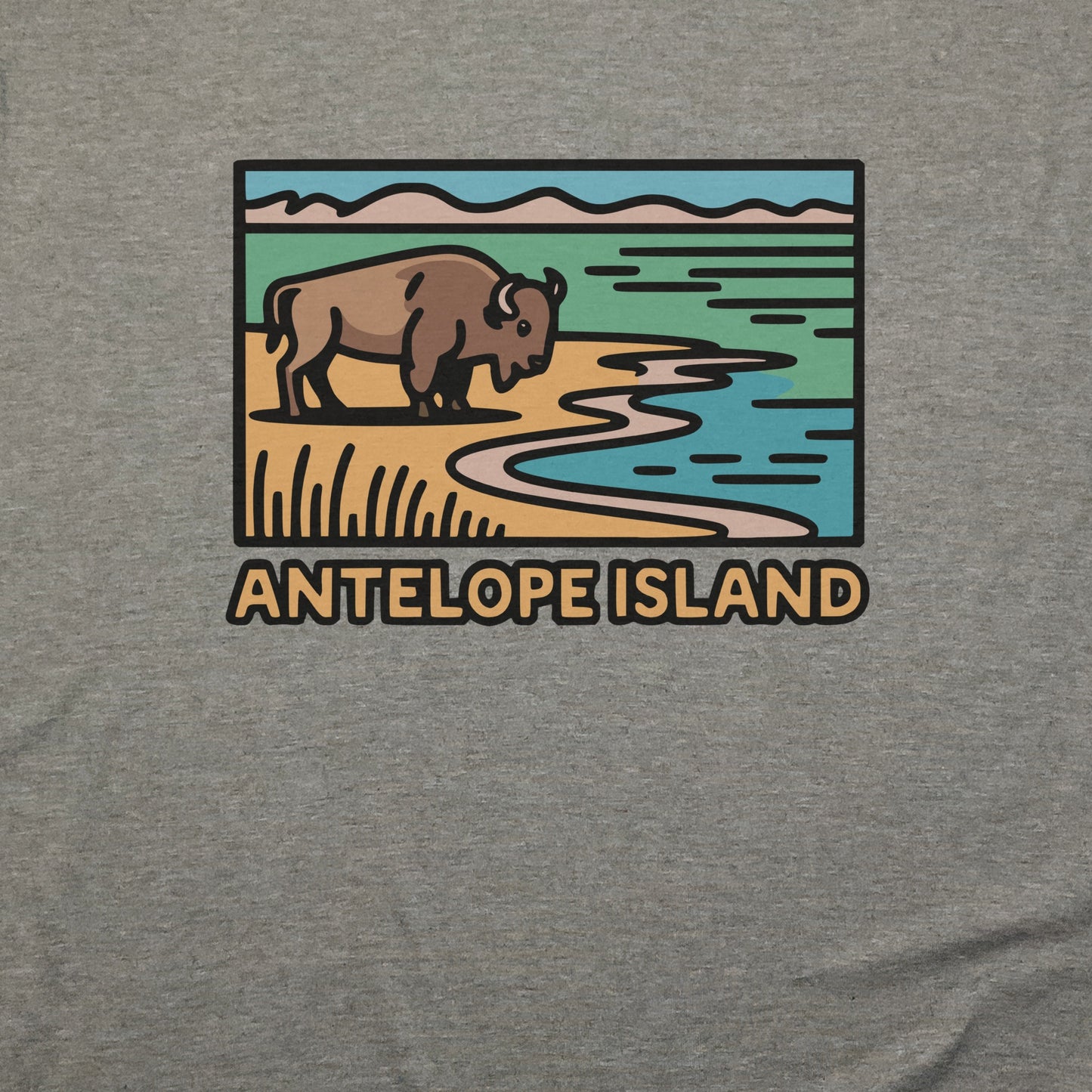 Antelope Island State Park T-Shirt Adventure and Outdoors Themed T-Shirt