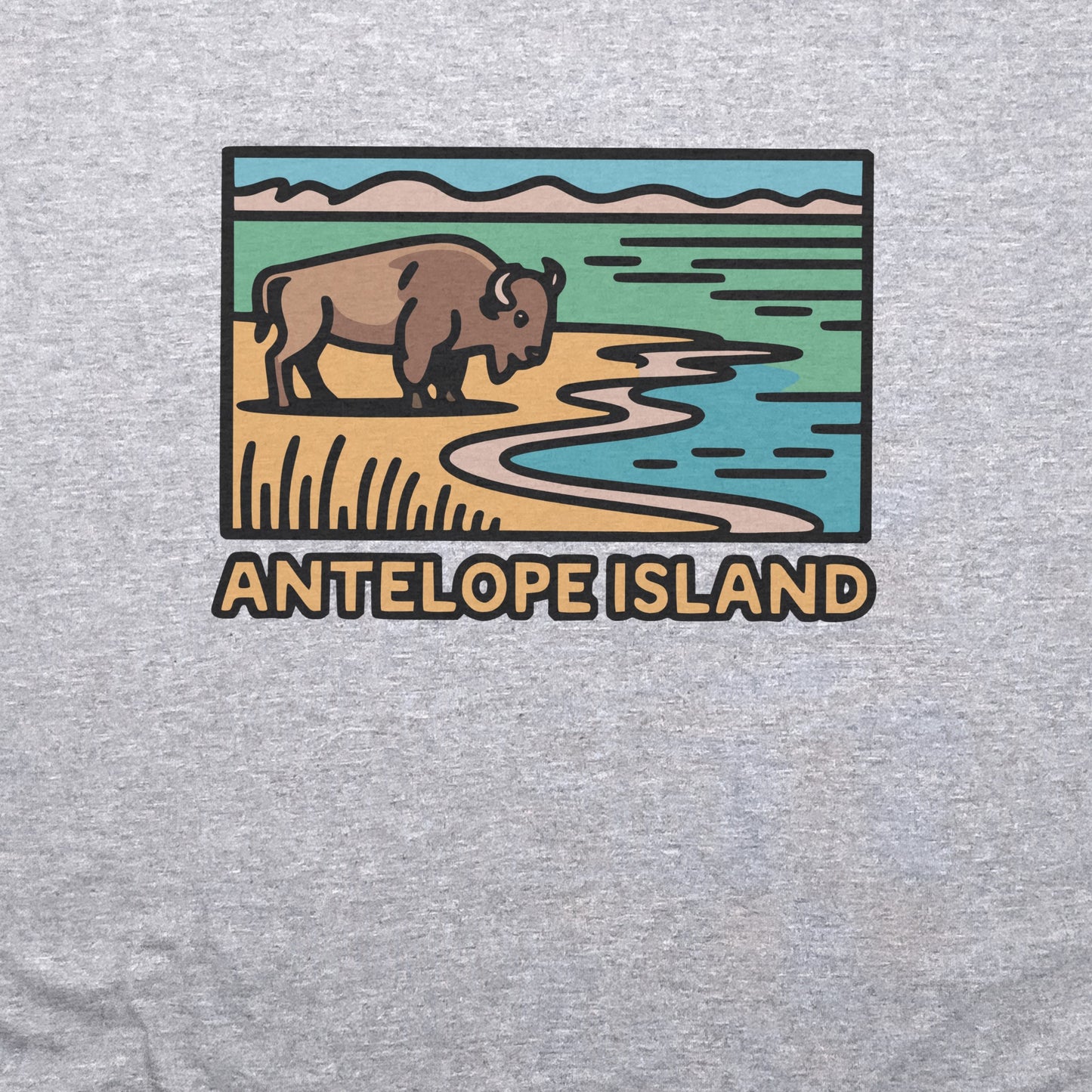 Antelope Island State Park T-Shirt Adventure and Outdoors Themed T-Shirt
