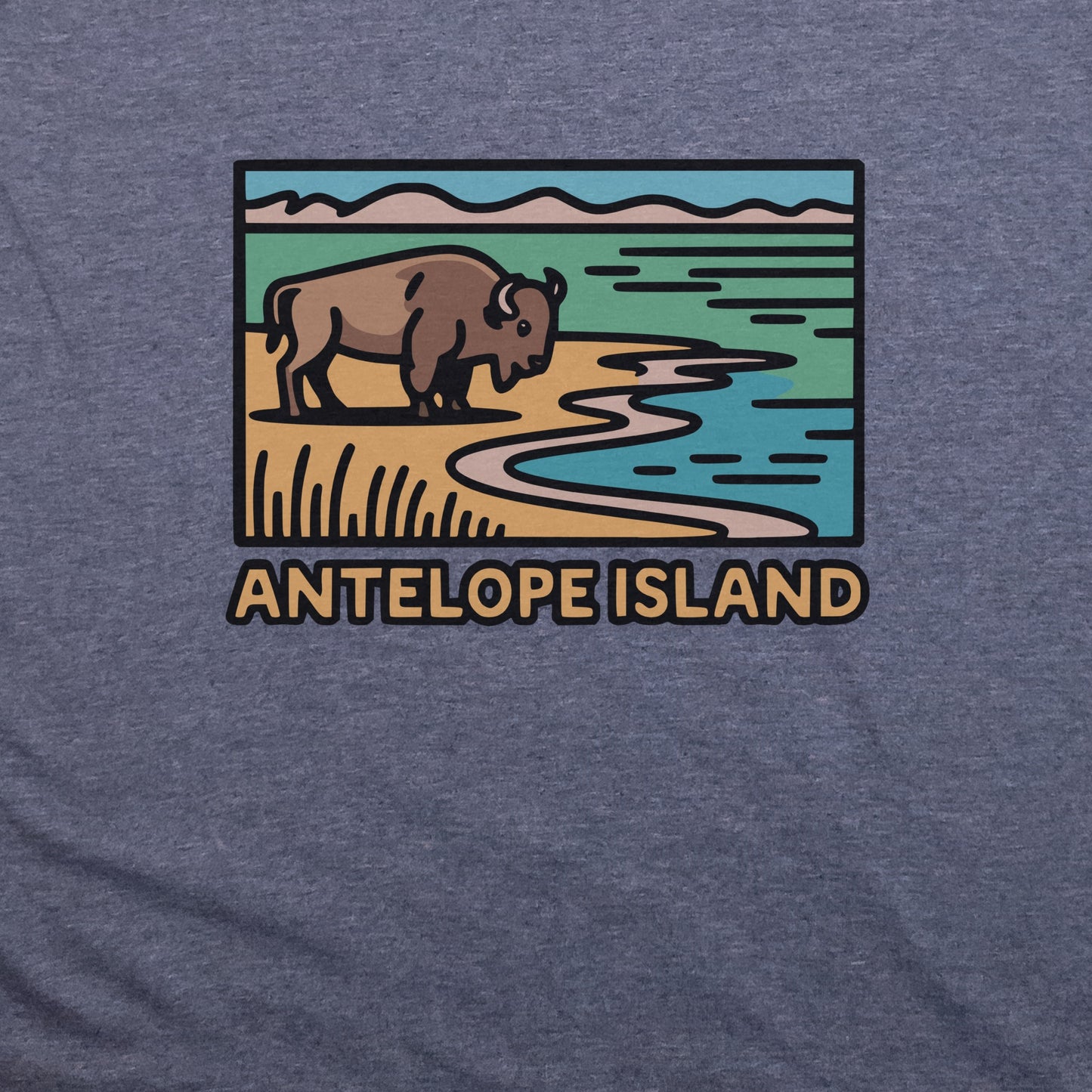 Antelope Island State Park T-Shirt Adventure and Outdoors Themed T-Shirt